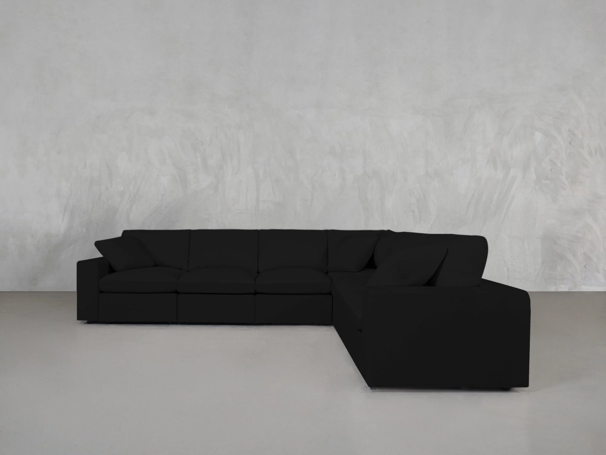 6-Seat Modular Corner Right Sectional - Image 216