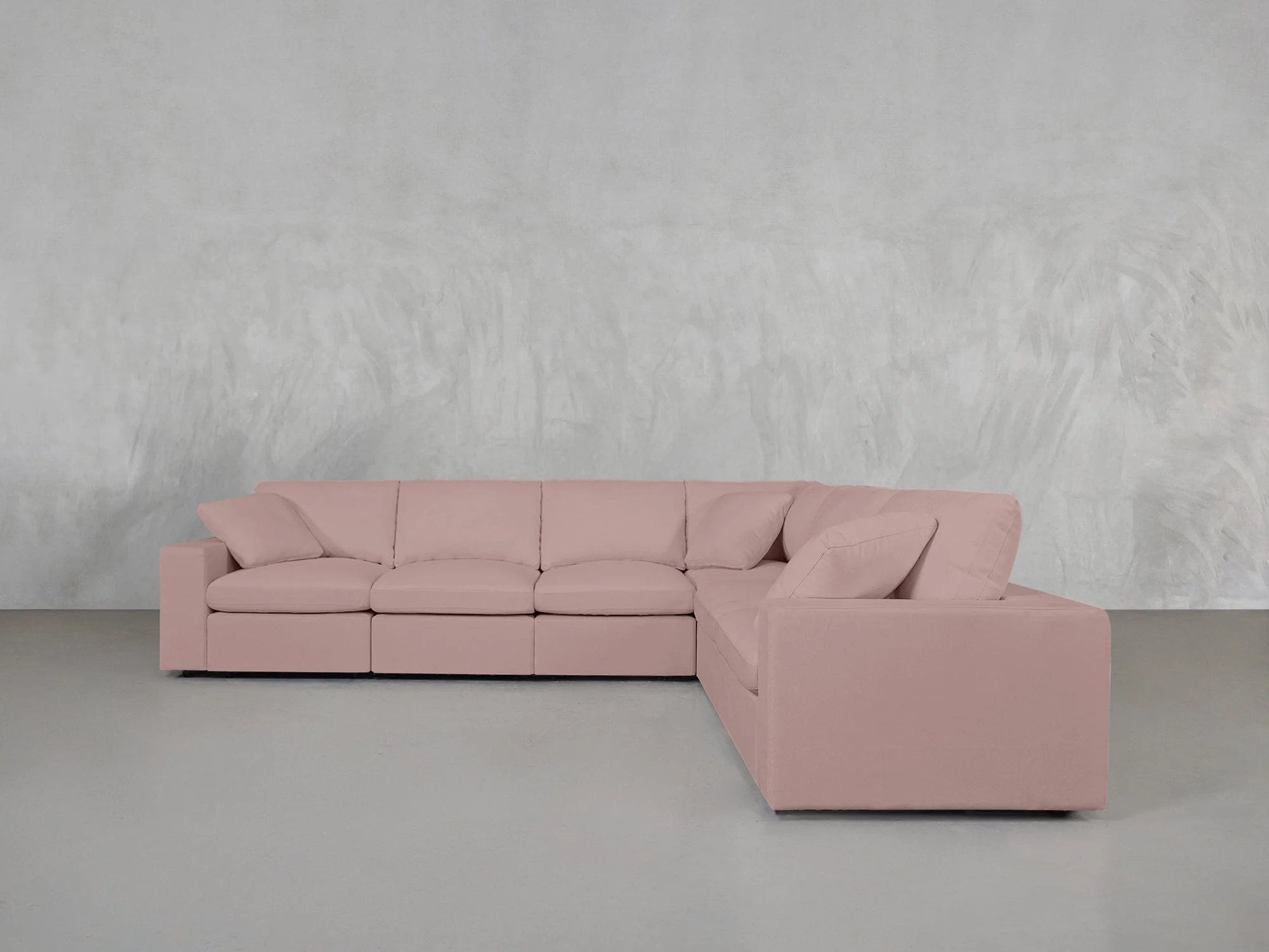 6-Seat Modular Corner Right Sectional - Image 238