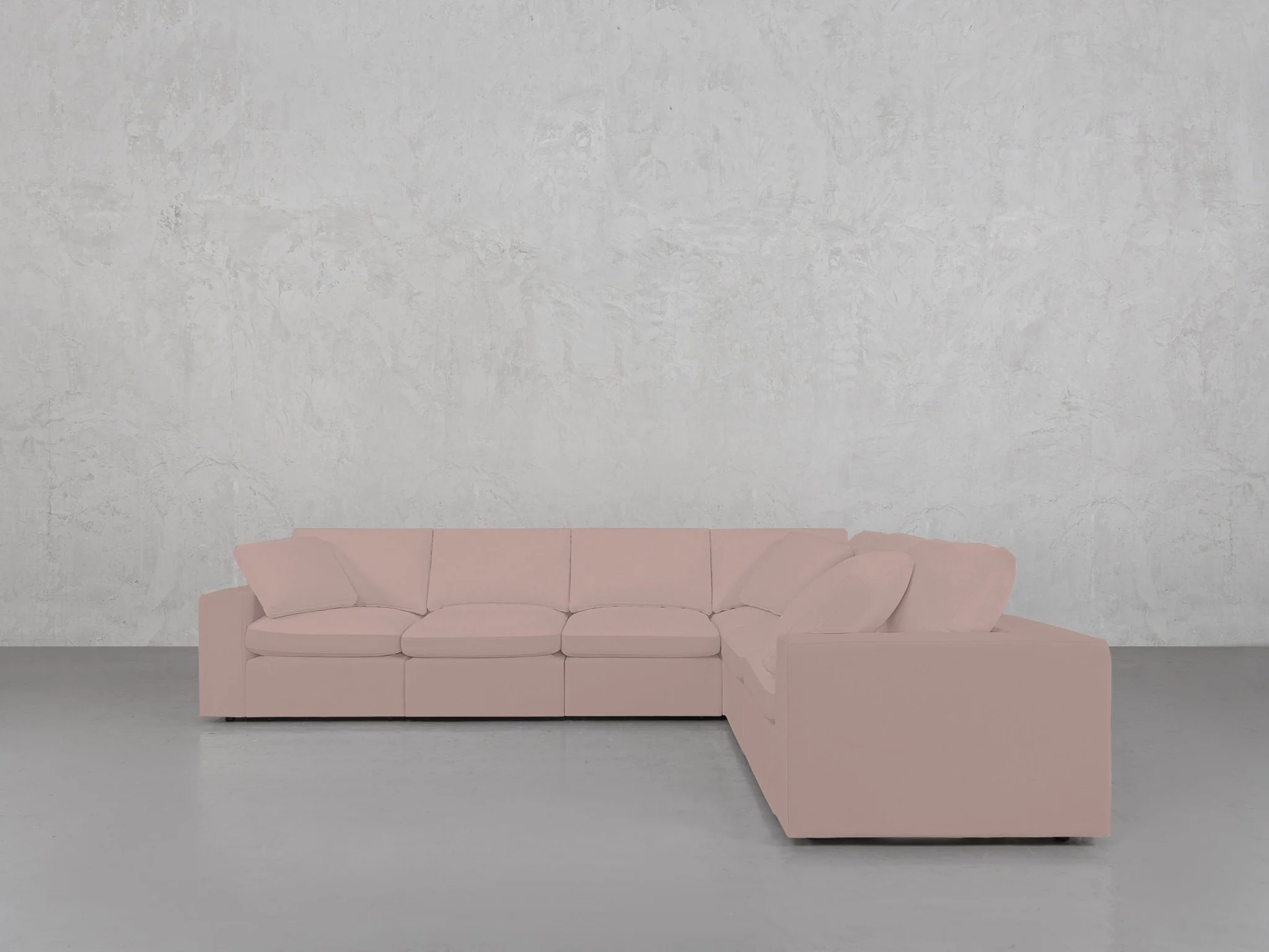 6-Seat Modular Corner Right Sectional - Image 239