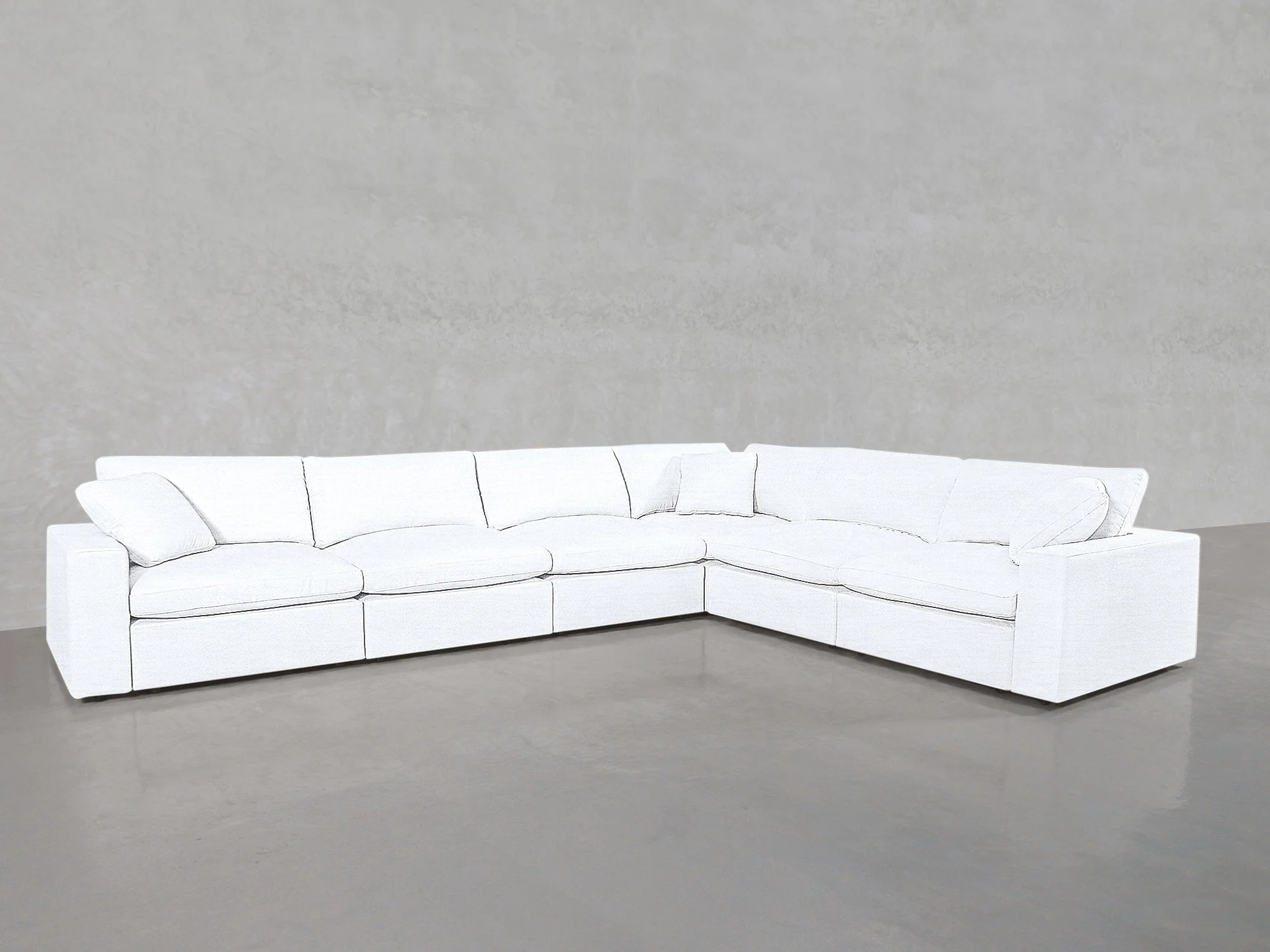 6-Seat Modular Corner Right Sectional - Image 31