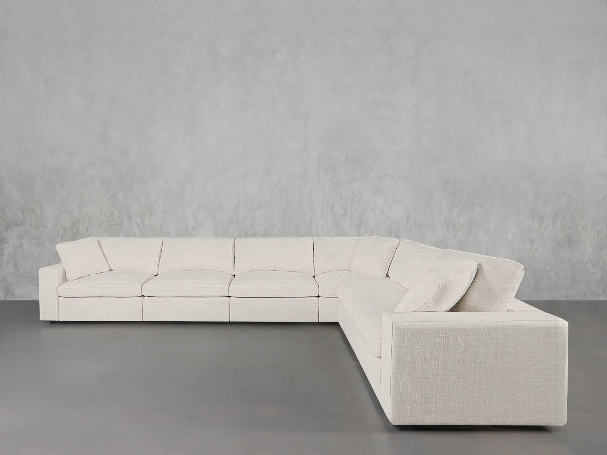 6-Seat Modular Corner Right Sectional - Image 52