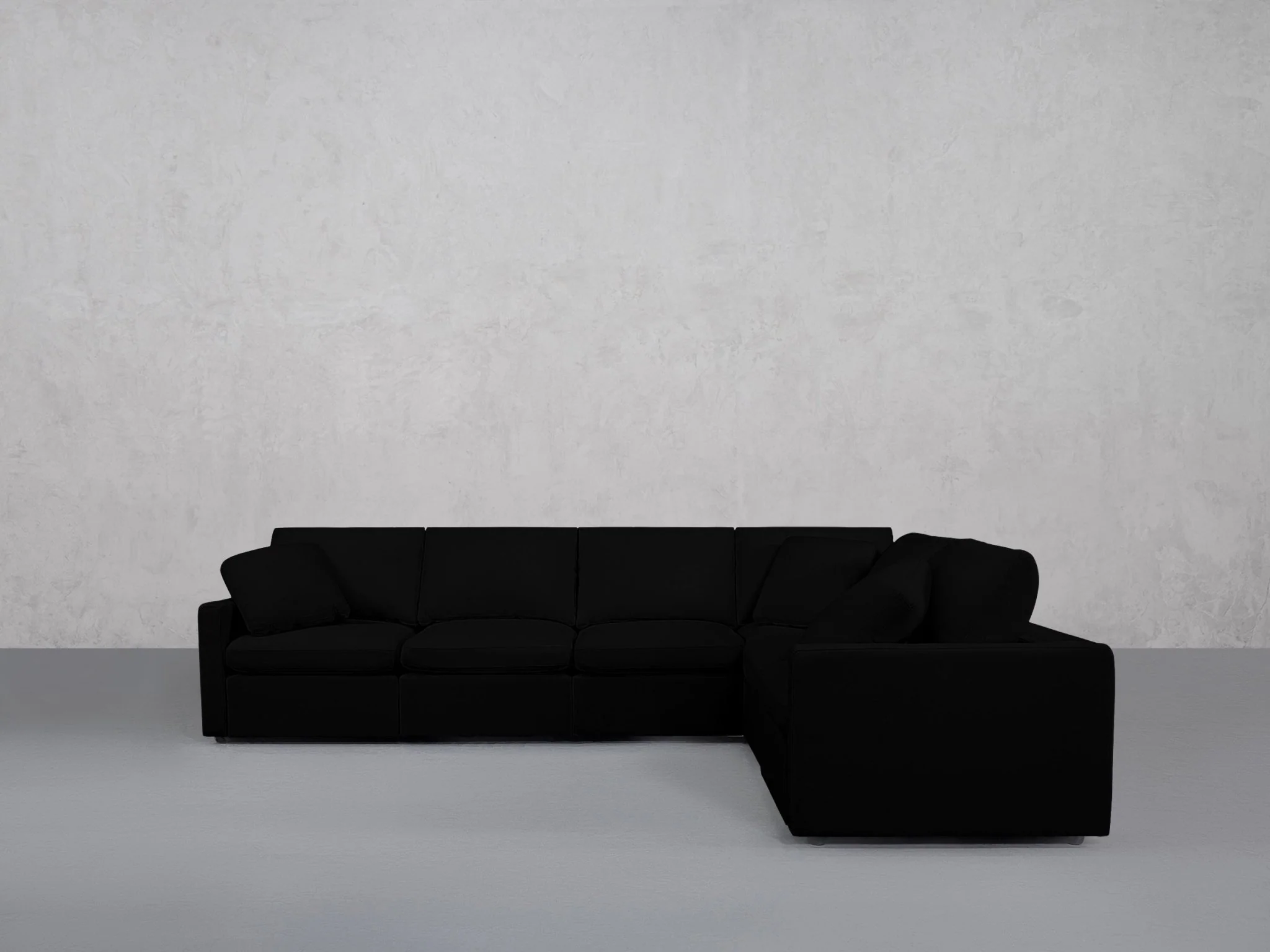 6-Seat Modular Corner Right Sectional (Thin Arms) - Image 115