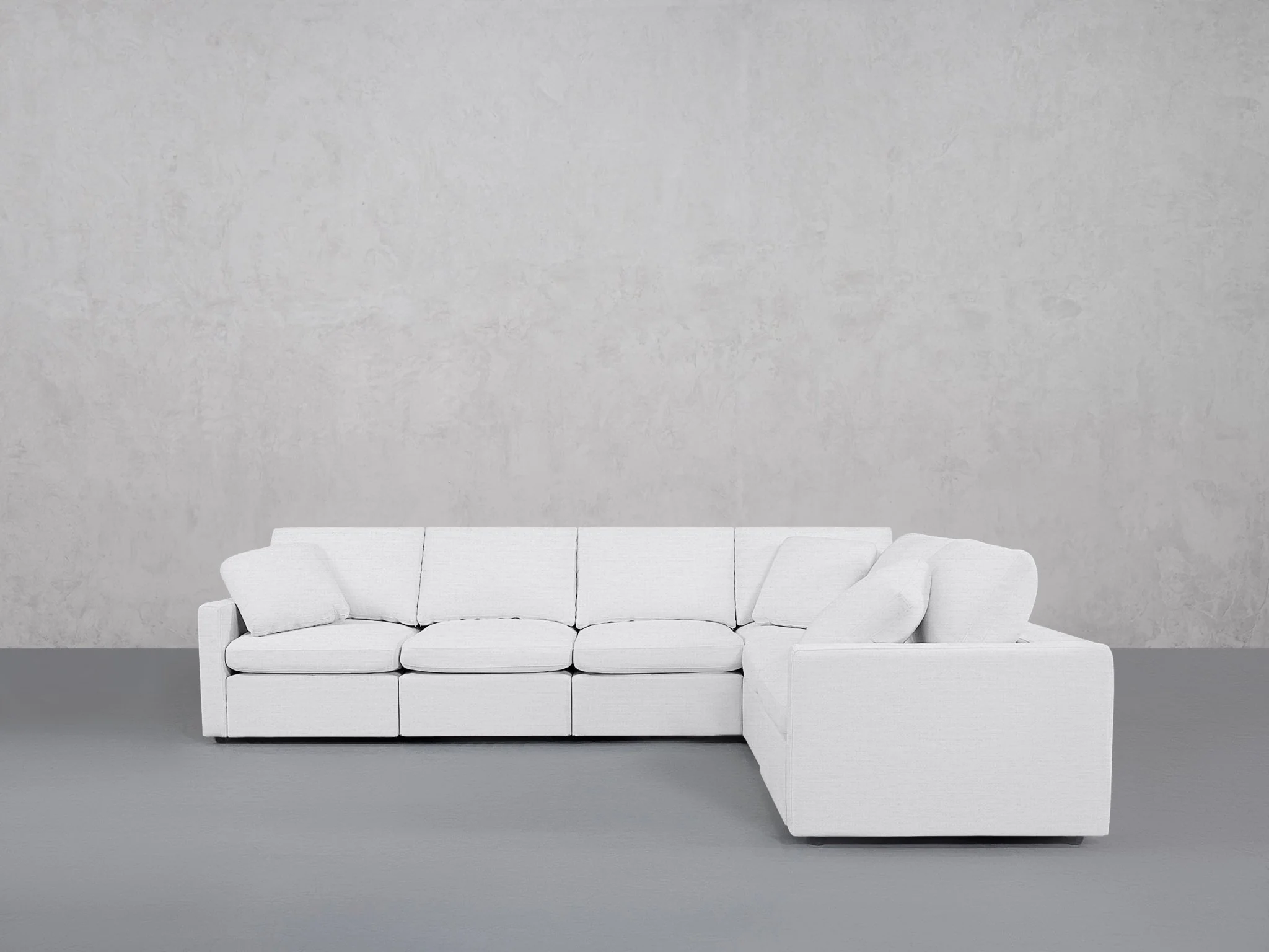 6-Seat Modular Corner Right Sectional (Thin Arms) - Image 24