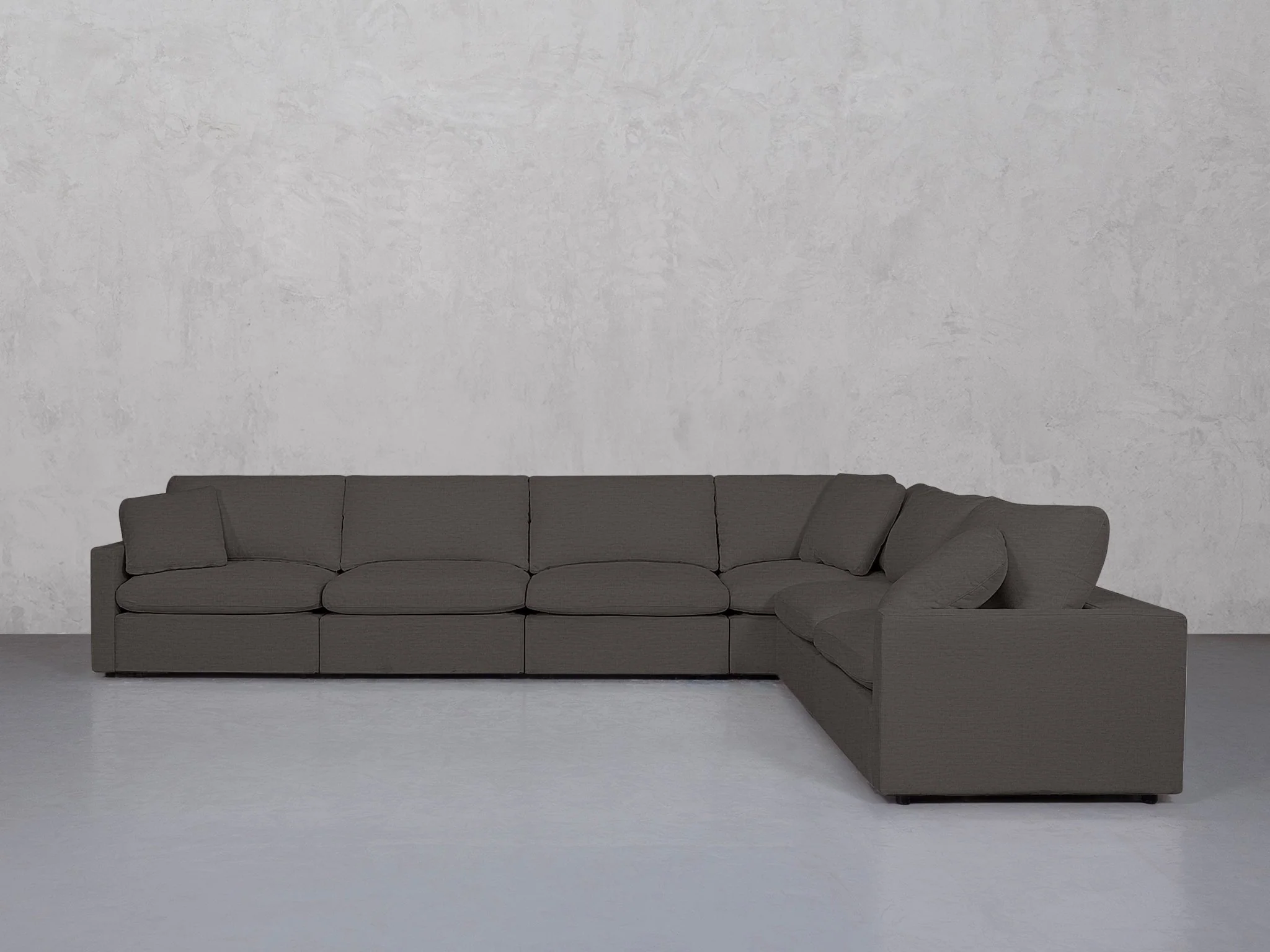 6-Seat Modular Corner Right Sectional (Thin Arms) - Image 29