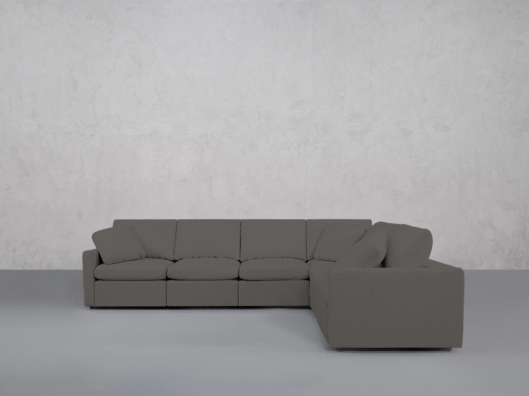 6-Seat Modular Corner Right Sectional (Thin Arms) - Image 31