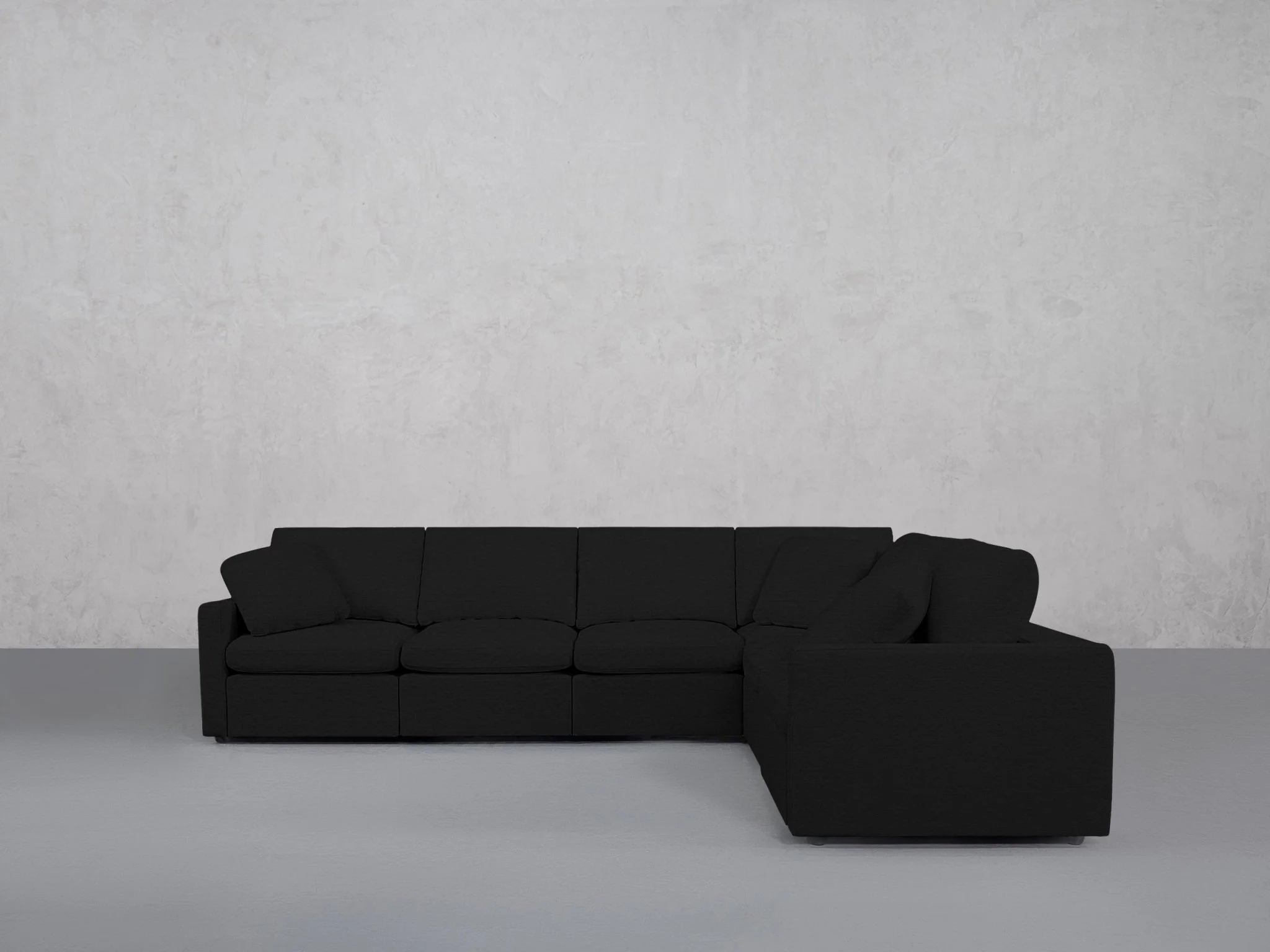 6-Seat Modular Corner Right Sectional (Thin Arms) - Image 38