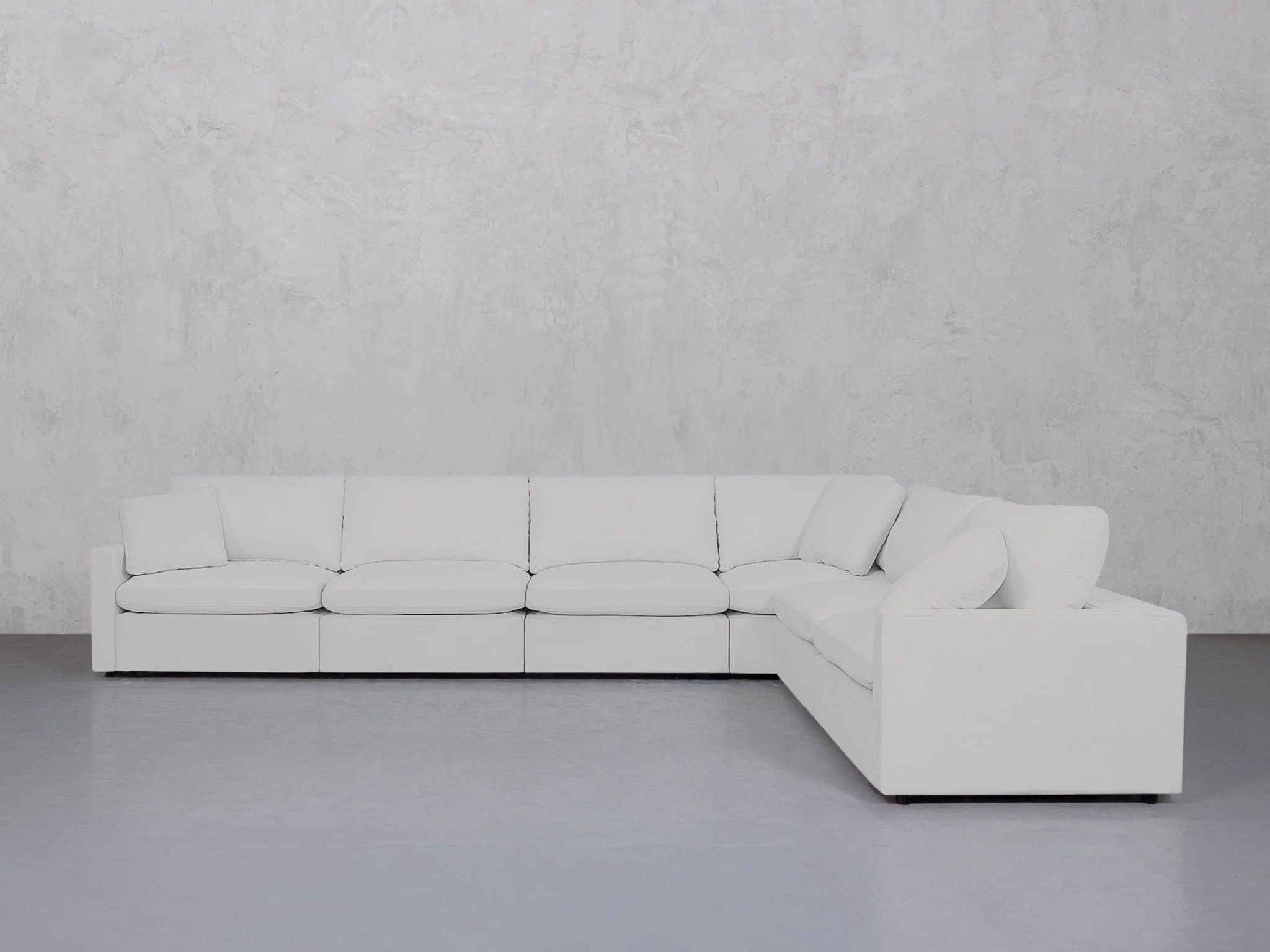 6-Seat Modular Corner Right Sectional (Thin Arms) - Image 99