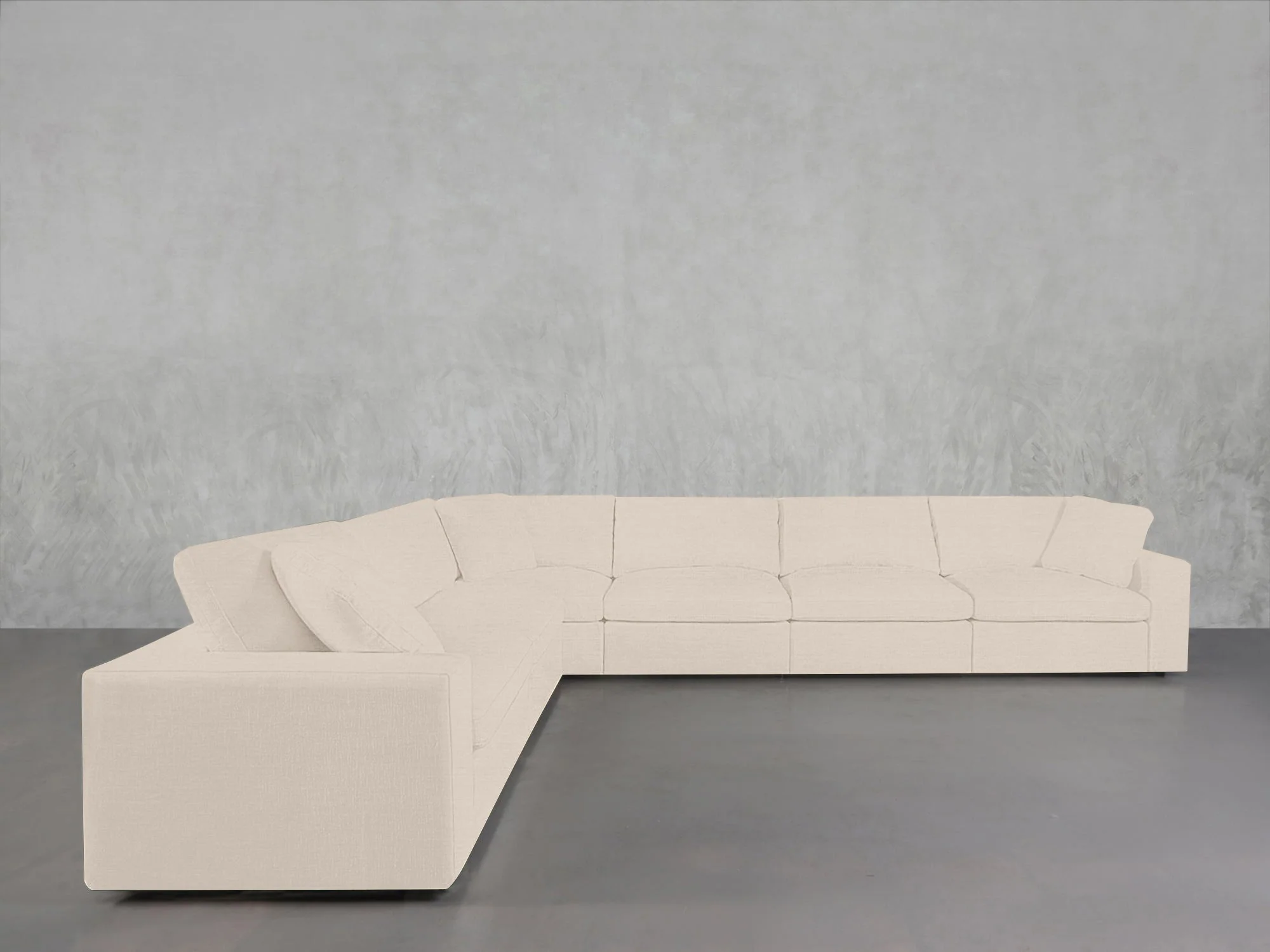 6-Seat Modular Corner Sectional - Image 117