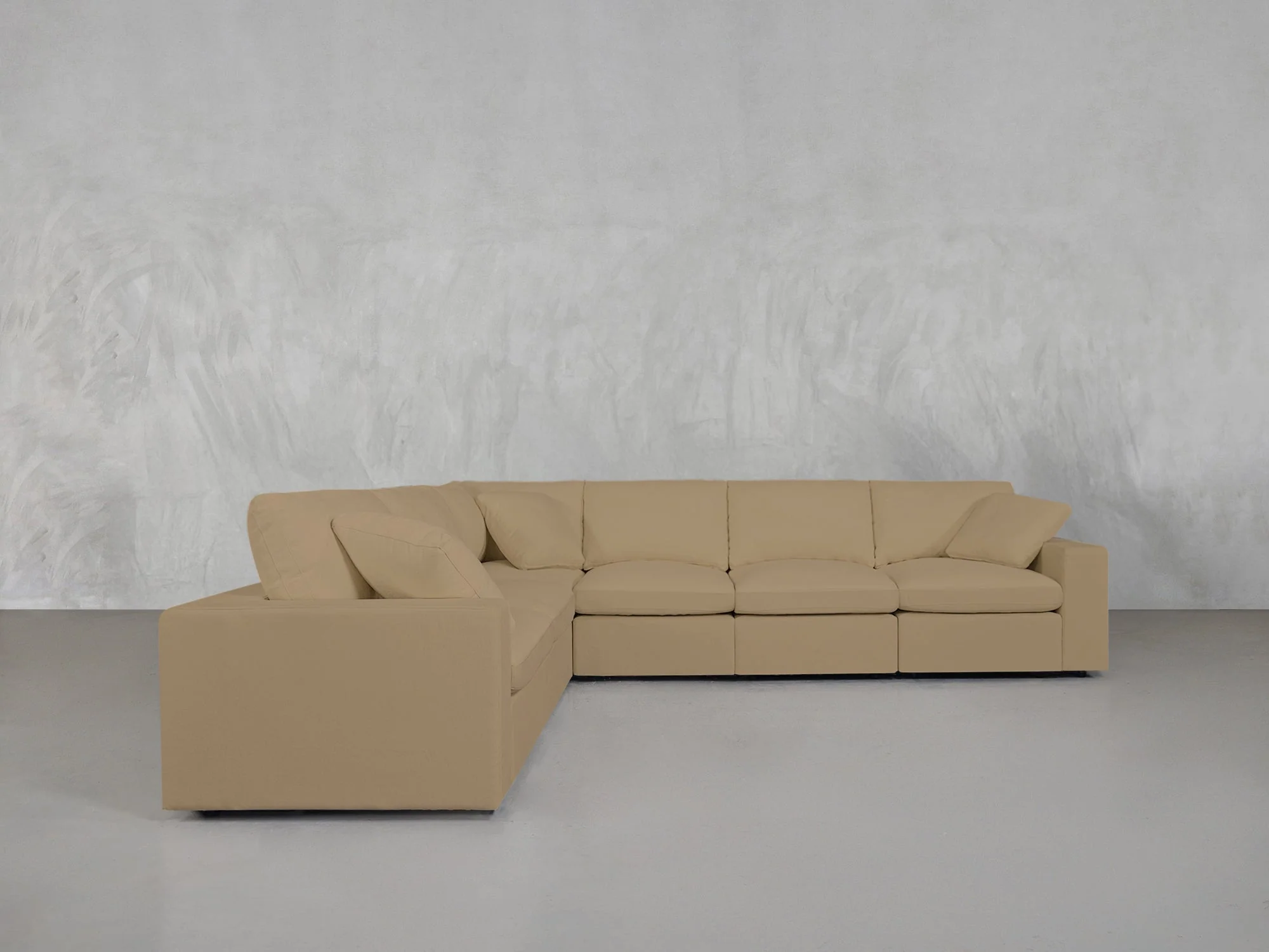 6-Seat Modular Corner Sectional - Image 130