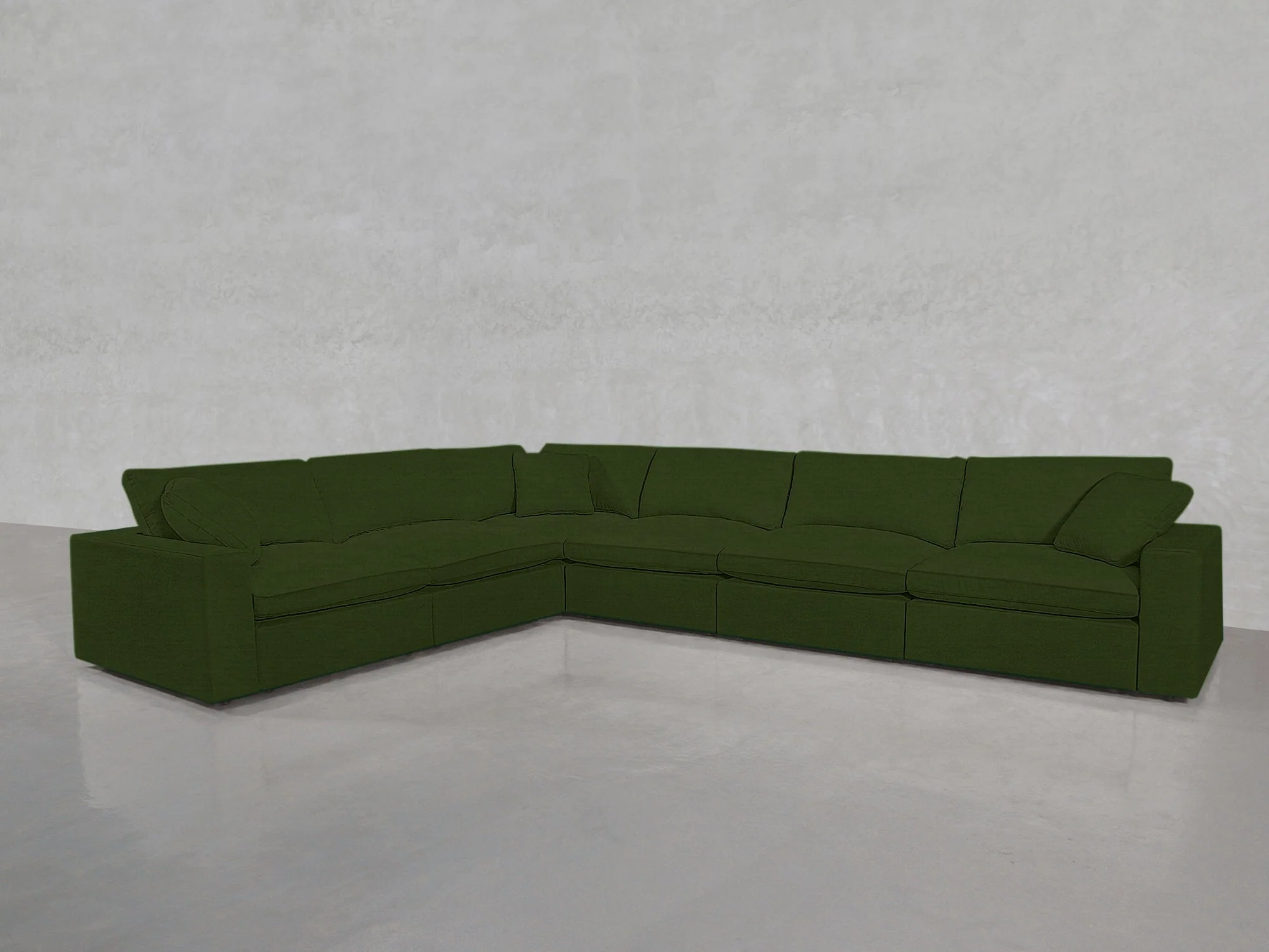 6-Seat Modular Corner Sectional - Image 173