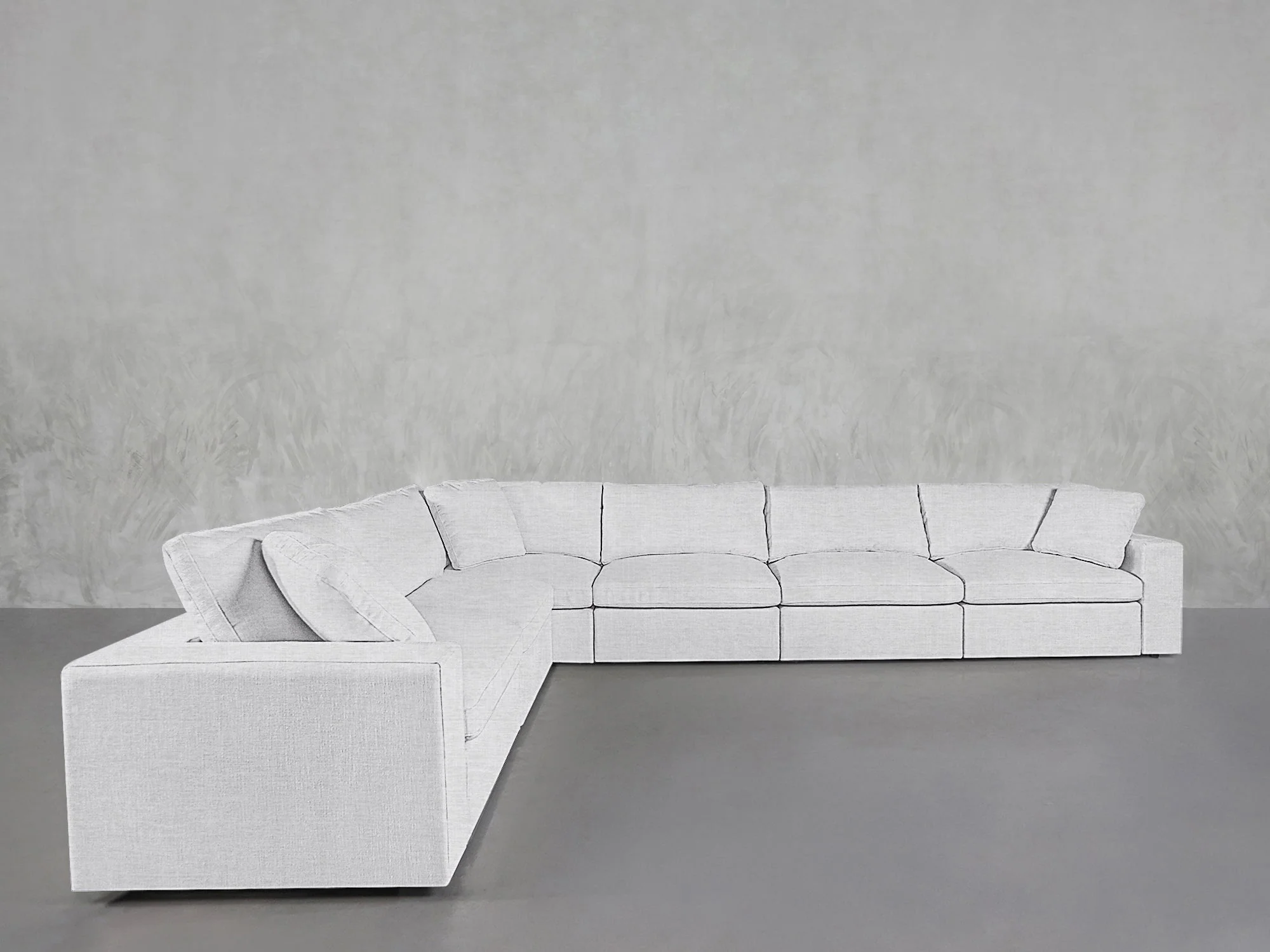 6-Seat Modular Corner Sectional - Image 62
