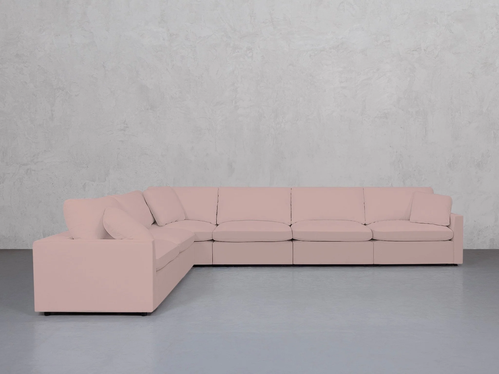 6-Seat Modular Corner Sectional (Thin Arms) - Image 127