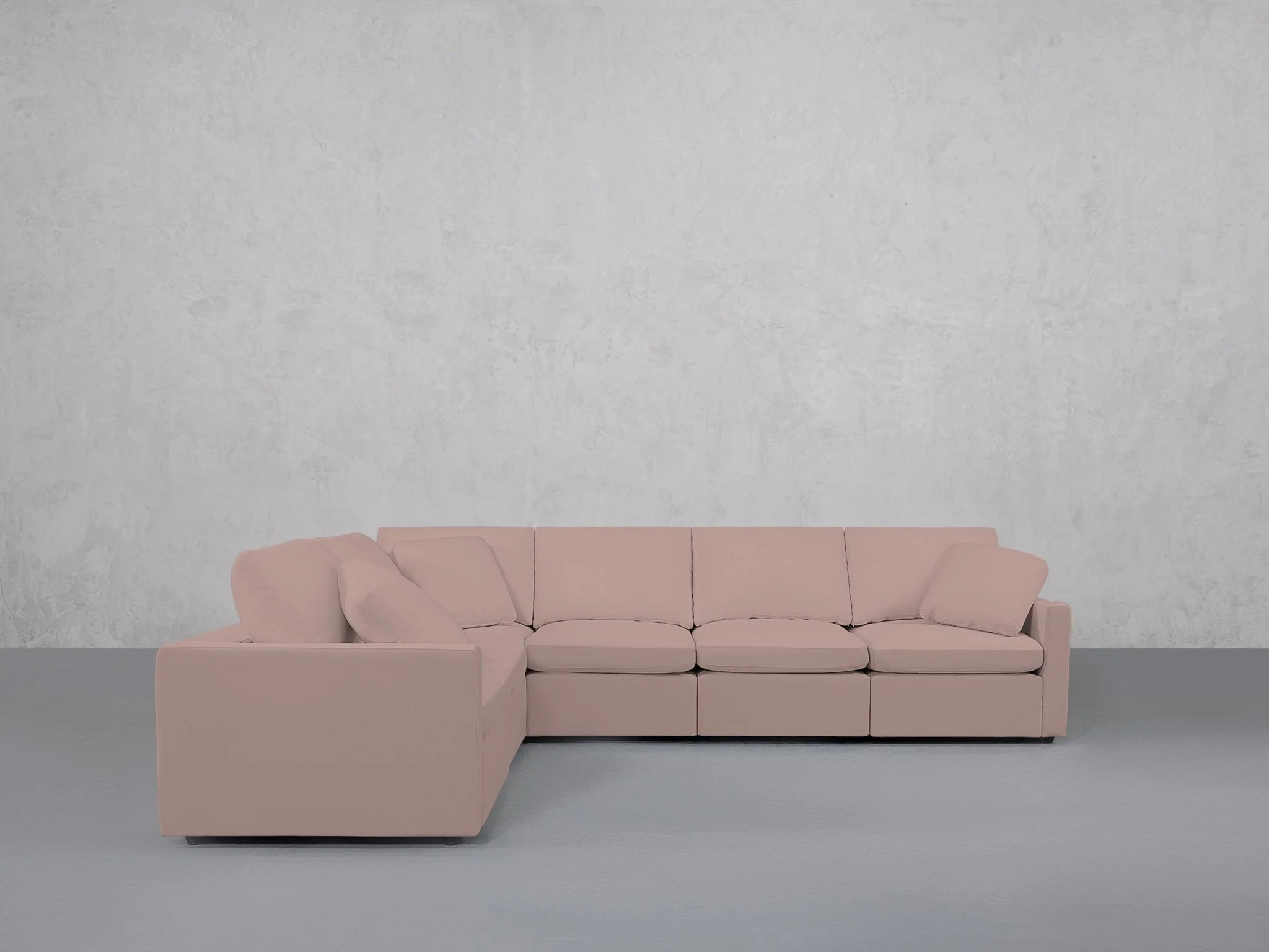 6-Seat Modular Corner Sectional (Thin Arms) - Image 129