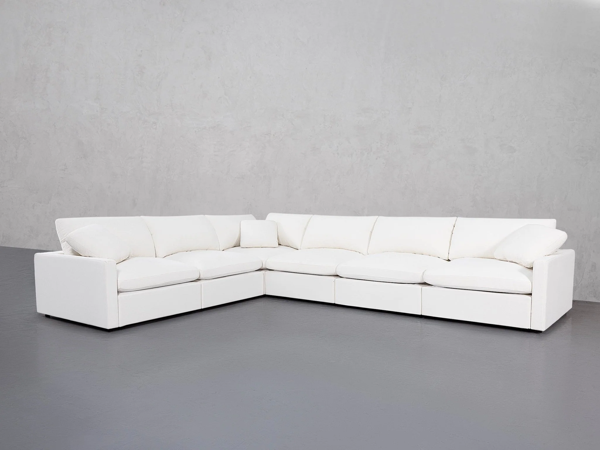 6-Seat Modular Corner Sectional (Thin Arms) - Image 140