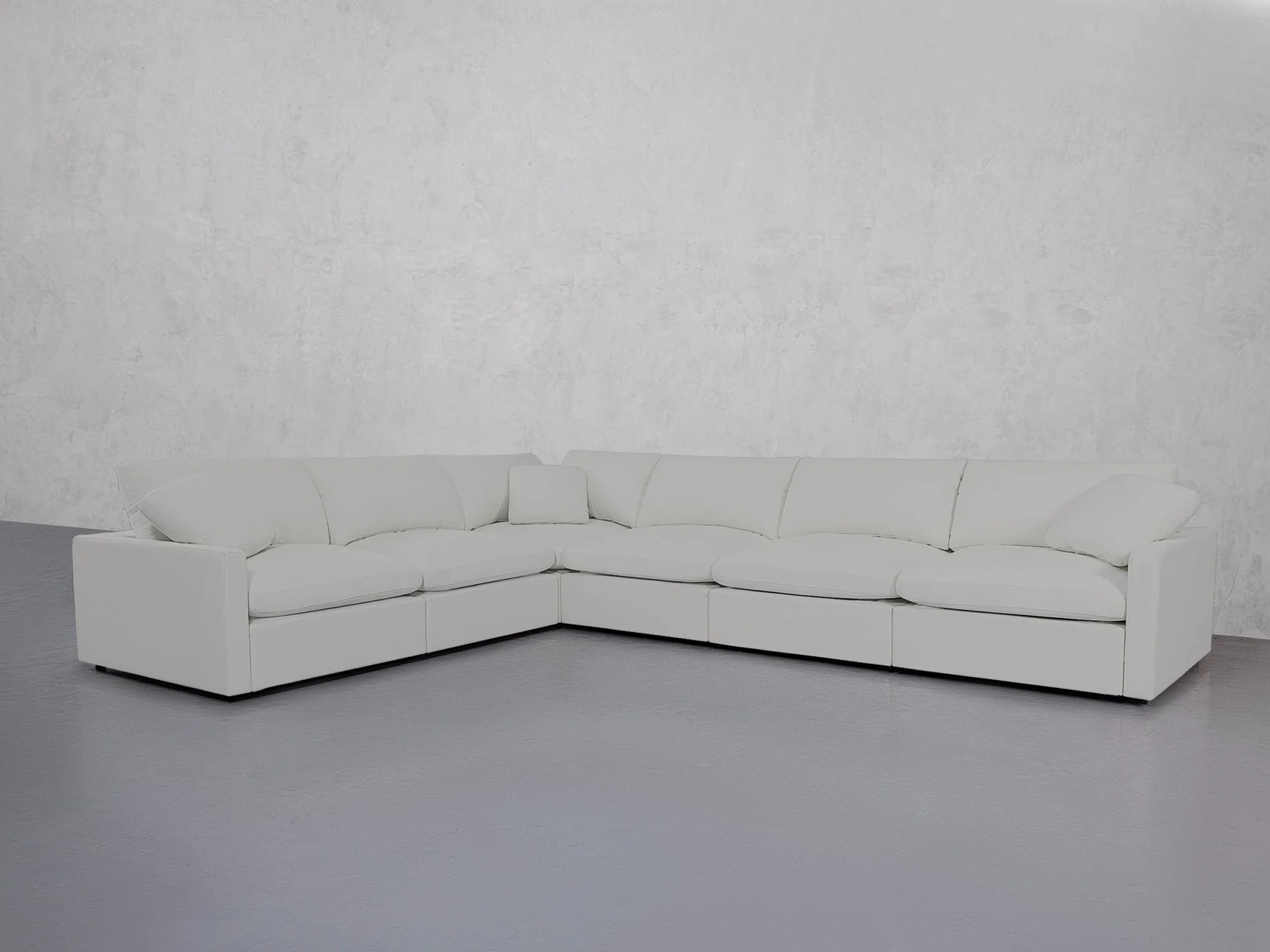 6-Seat Modular Corner Sectional (Thin Arms) - Image 145