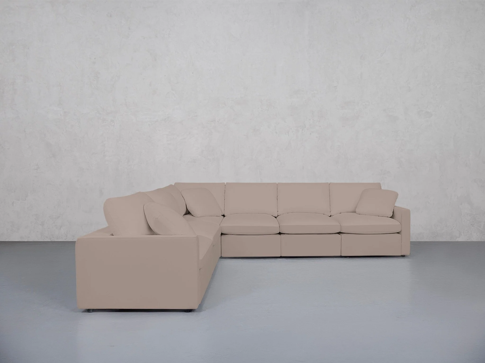 6-Seat Modular Corner Sectional (Thin Arms) - Image 67