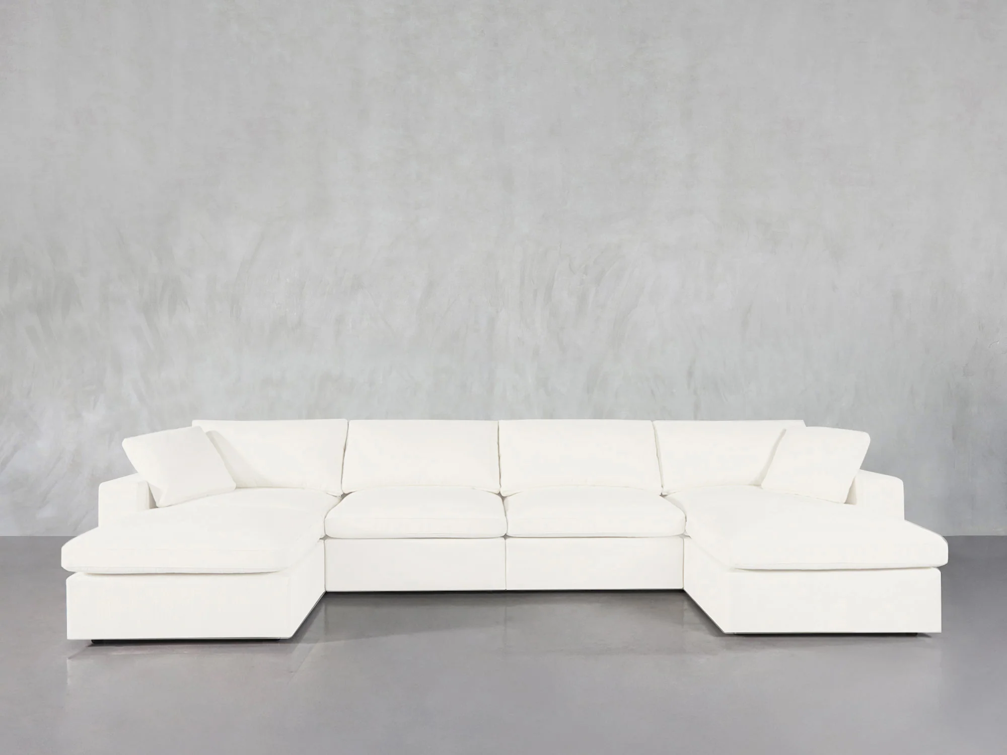 6-Seat Modular Double Chaise Sectional - Image 104