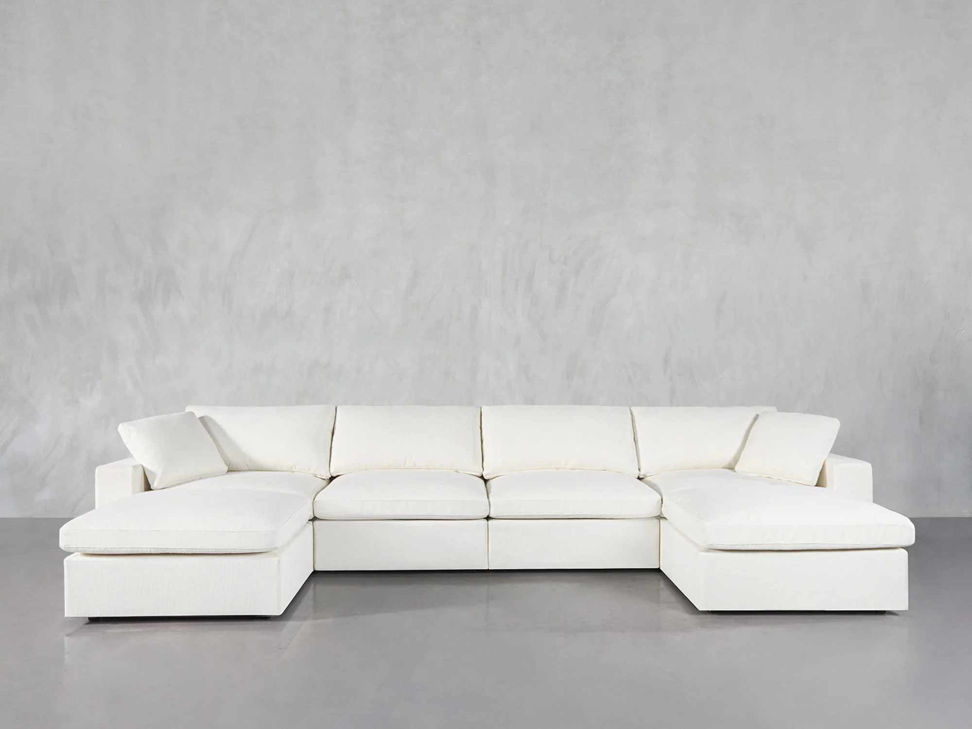 6-Seat Modular Double Chaise Sectional - Image 11