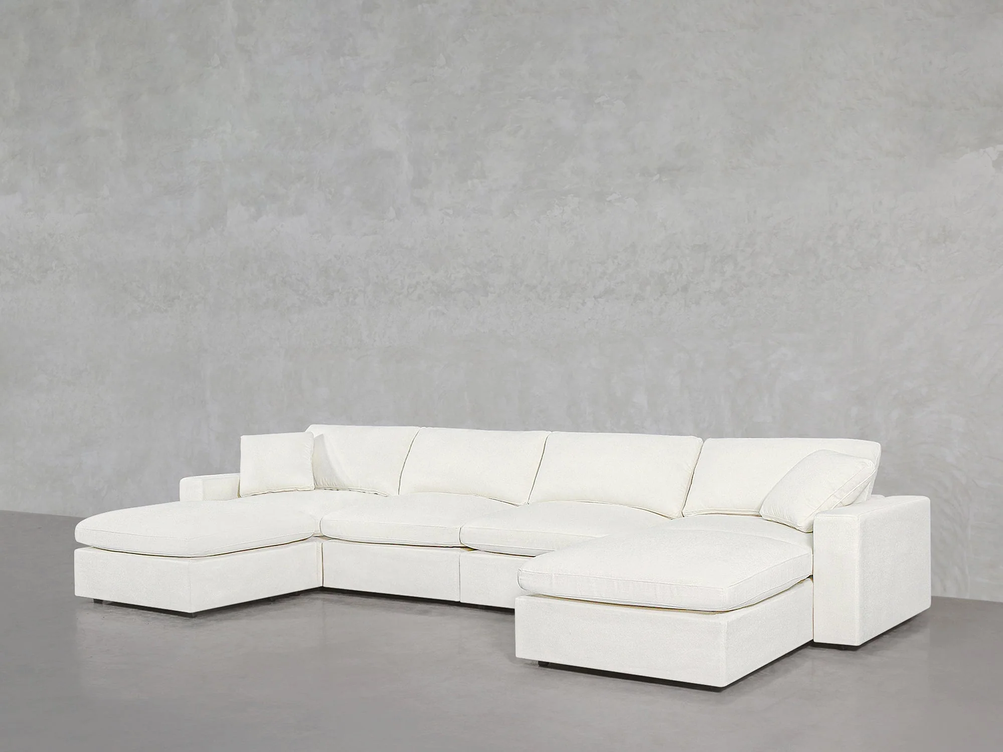 6-Seat Modular Double Chaise Sectional - Image 12