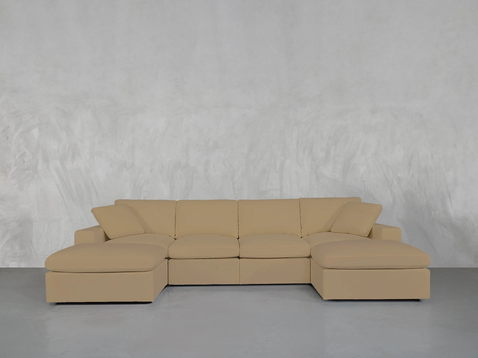 6-Seat Modular Double Chaise Sectional - Image 128