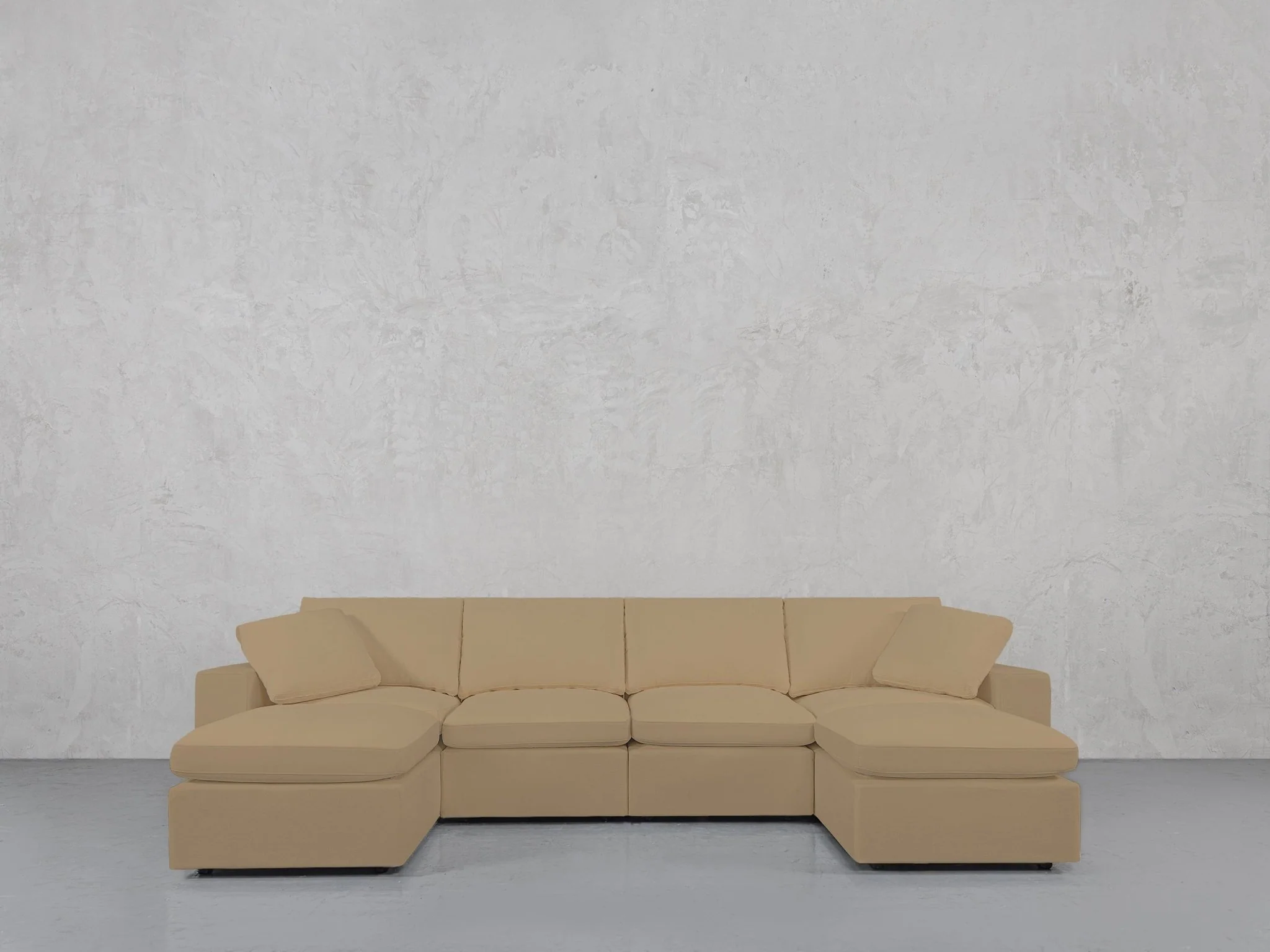 6-Seat Modular Double Chaise Sectional - Image 129