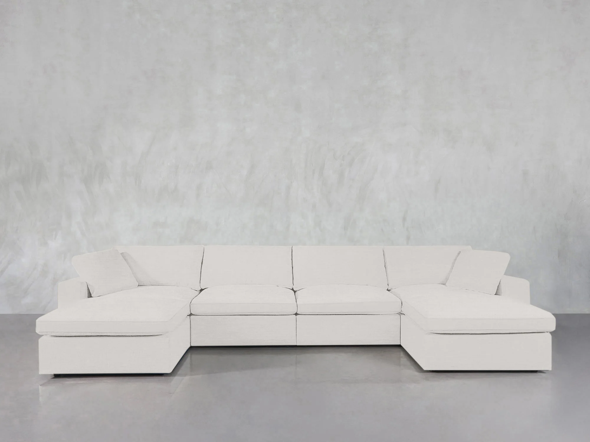 6-Seat Modular Double Chaise Sectional - Image 192