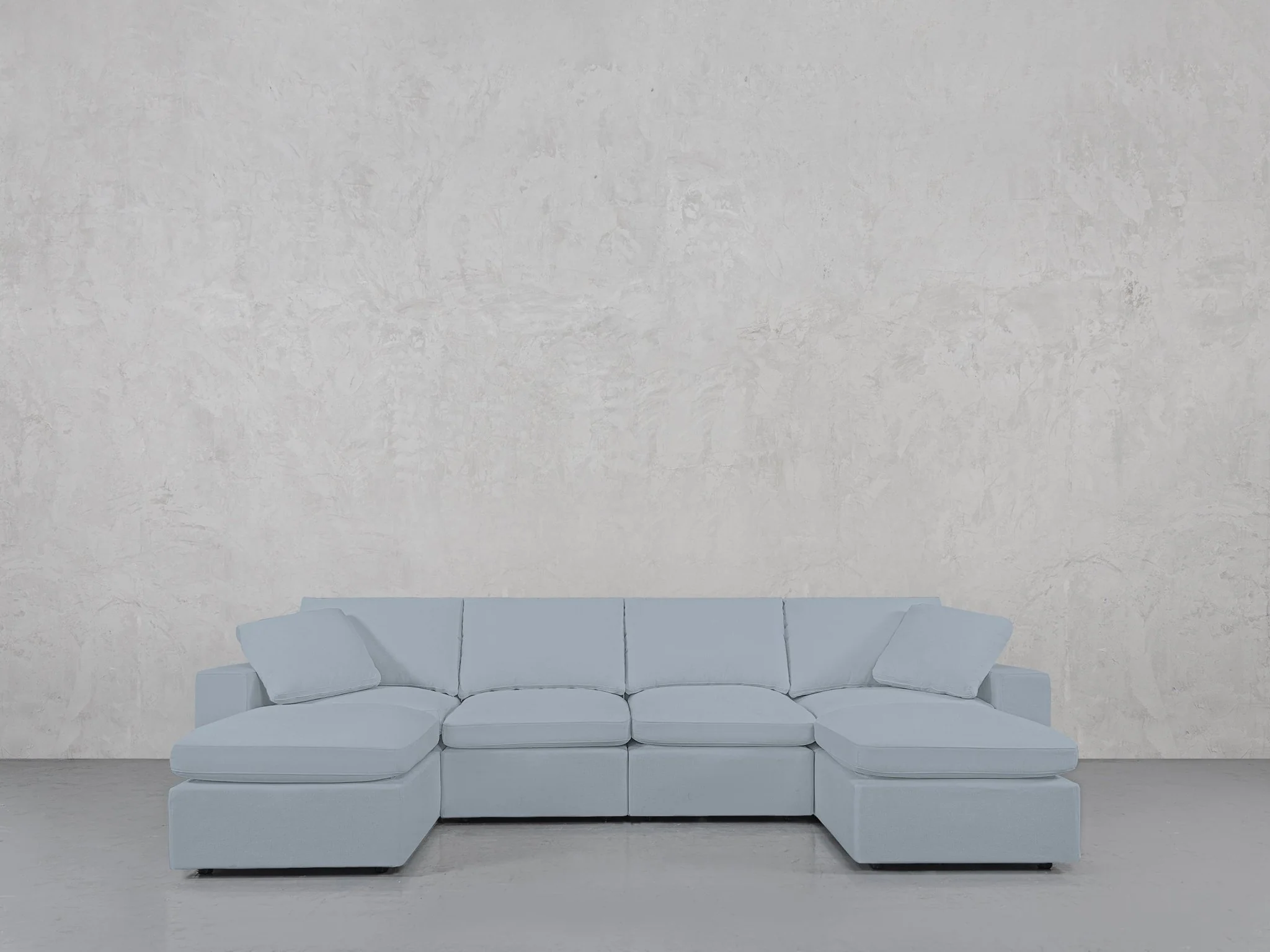 6-Seat Modular Double Chaise Sectional - Image 228