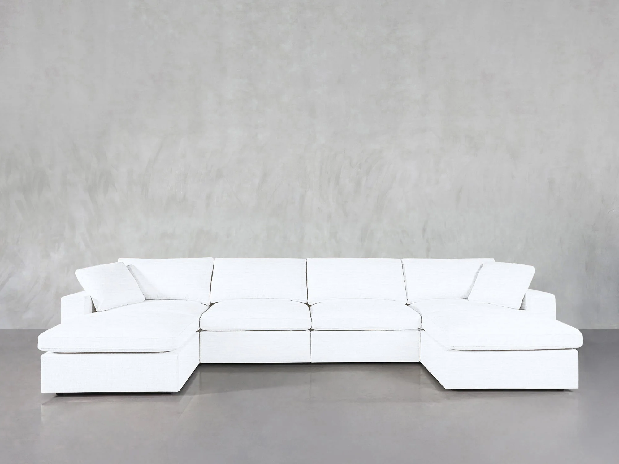 6-Seat Modular Double Chaise Sectional - Image 31