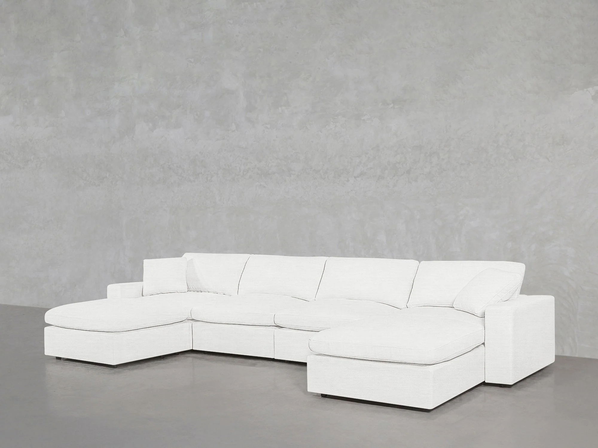 6-Seat Modular Double Chaise Sectional - Image 43