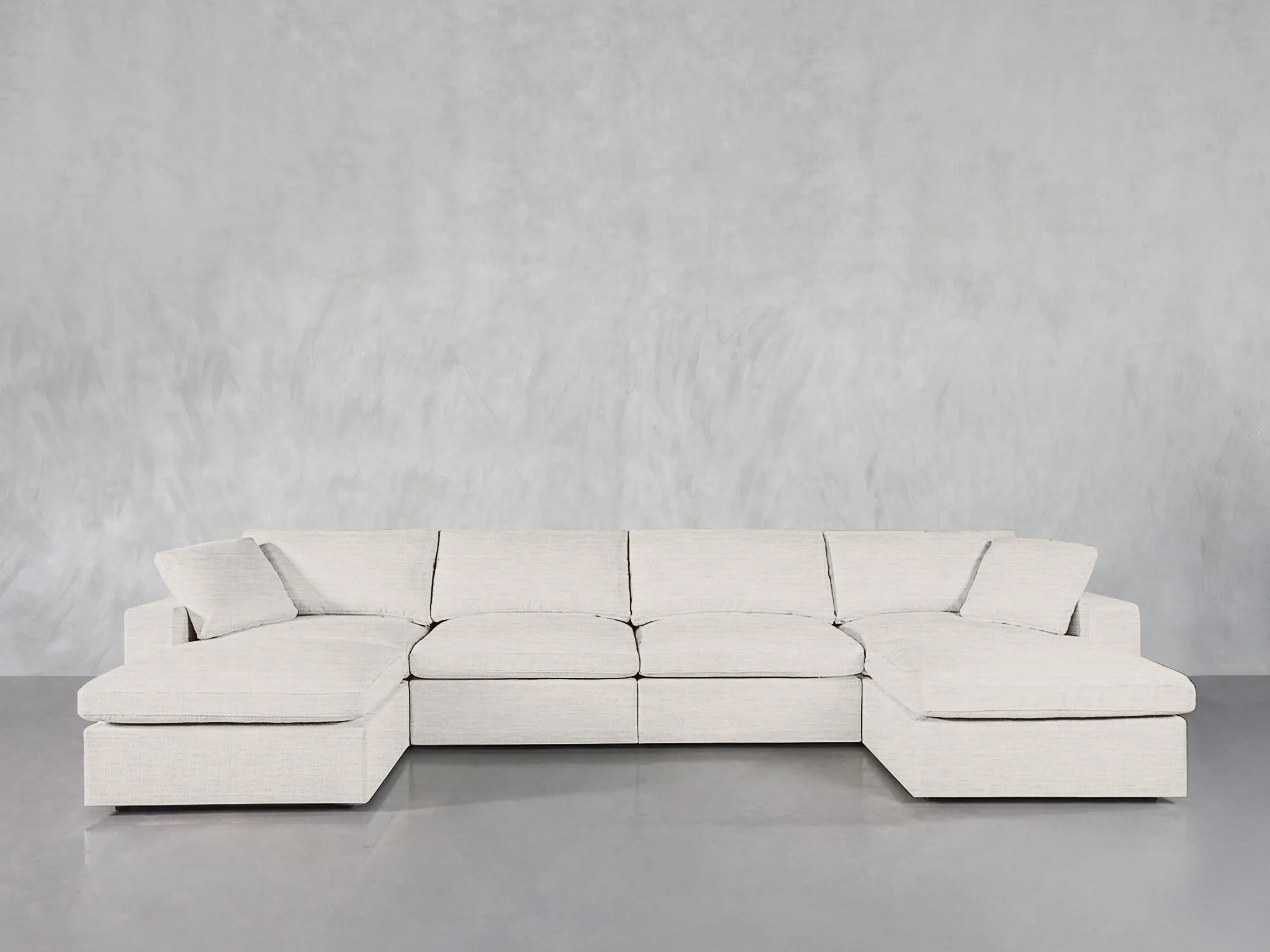 6-Seat Modular Double Chaise Sectional - Image 53