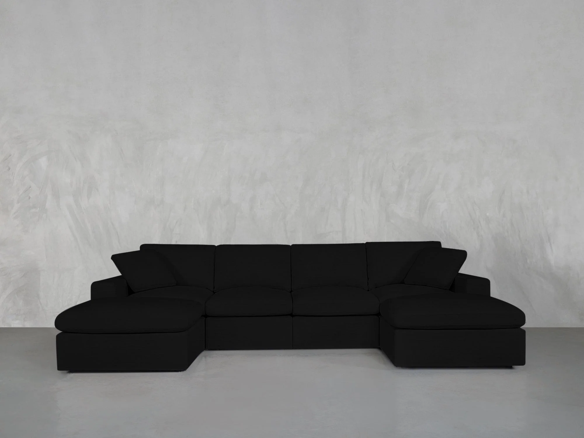 6-Seat Modular Double Chaise Sectional - Image 95