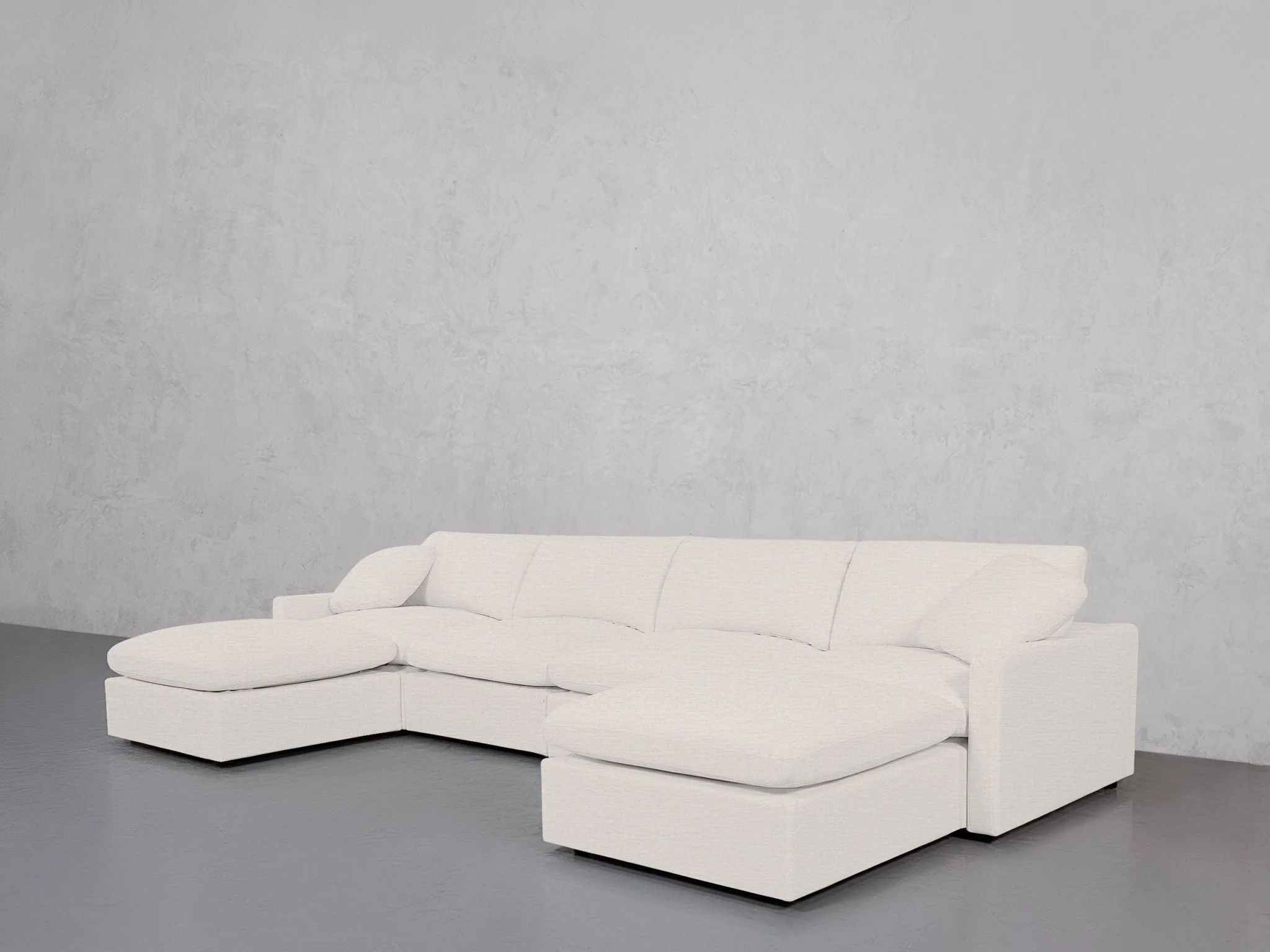 6-Seat Modular Double Chaise Sectional (Thin Arms) - Image 16