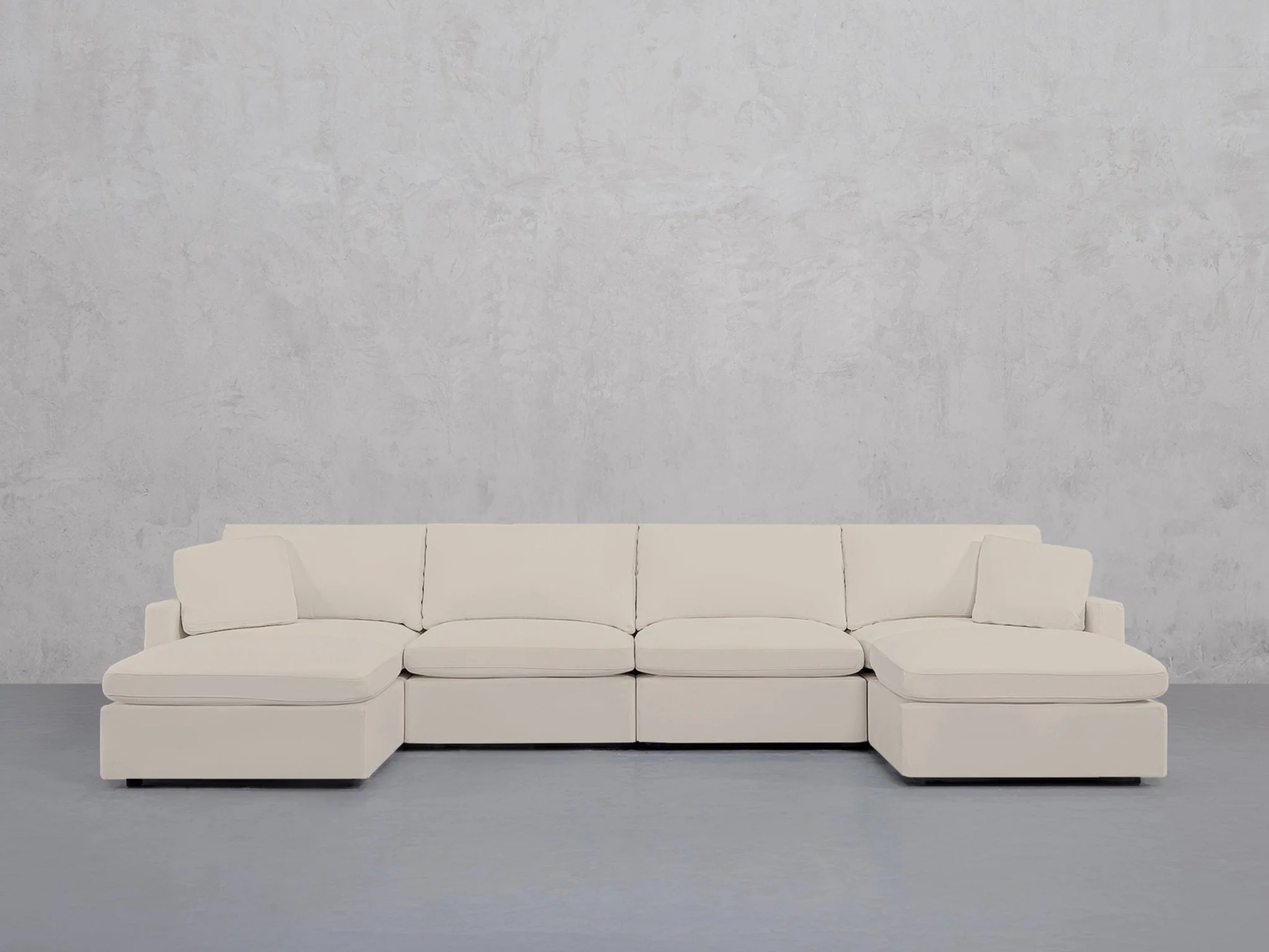 6-Seat Modular Double Chaise Sectional (Thin Arms) - Image 50