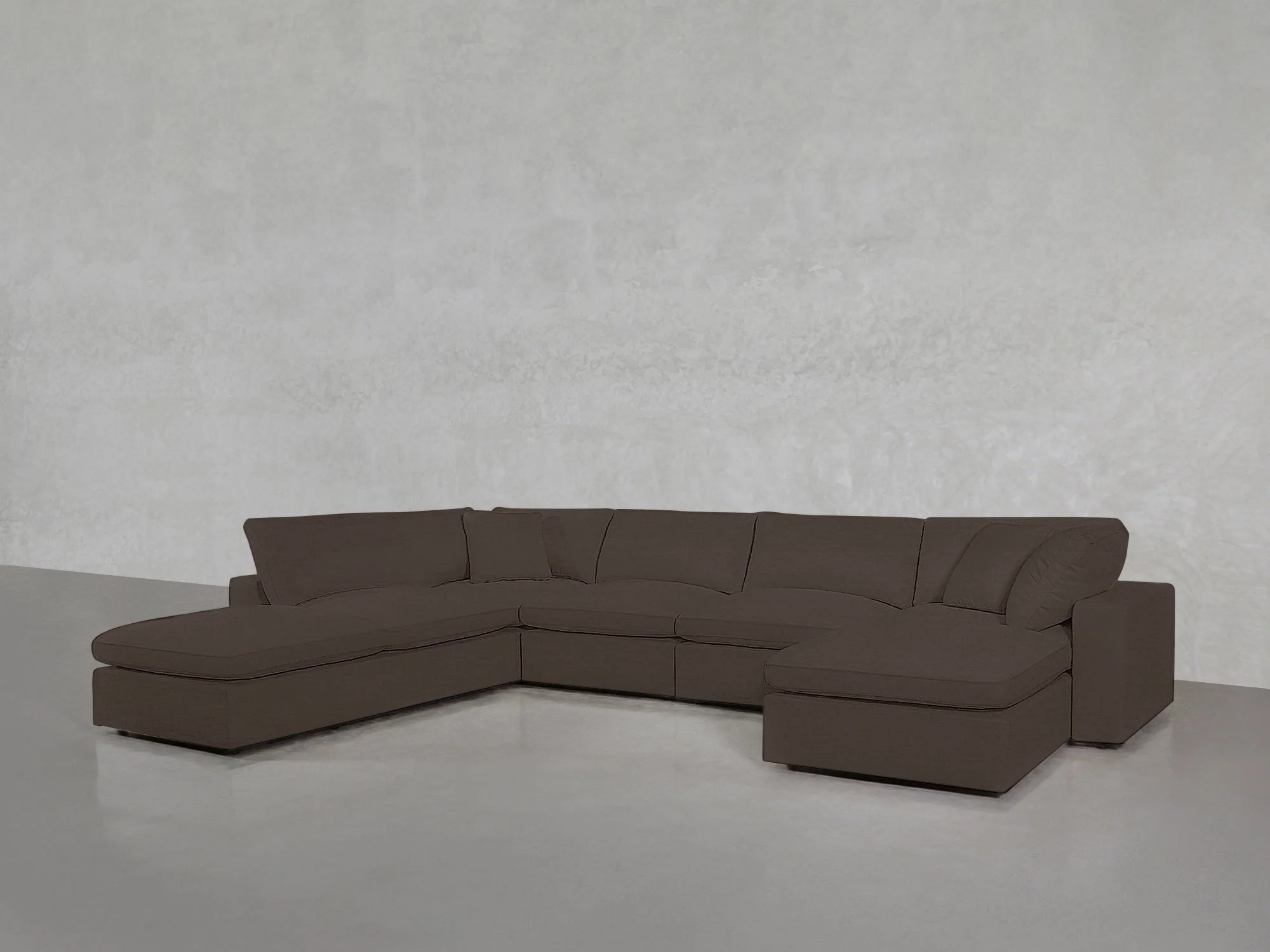 7-Seat Modular Chaise Corner Lounger Sectional - Image 151