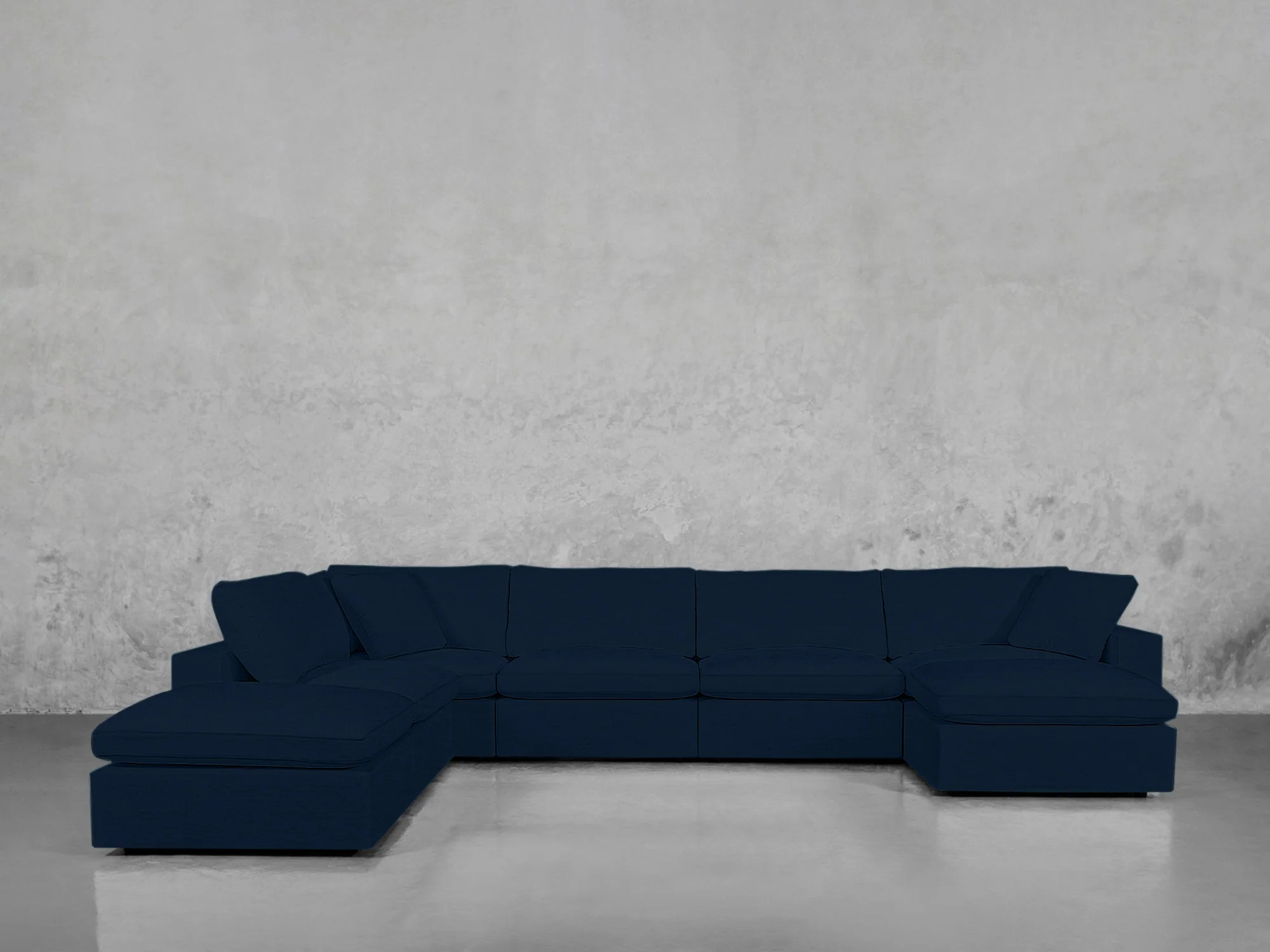 7-Seat Modular Chaise Corner Lounger Sectional - Image 183