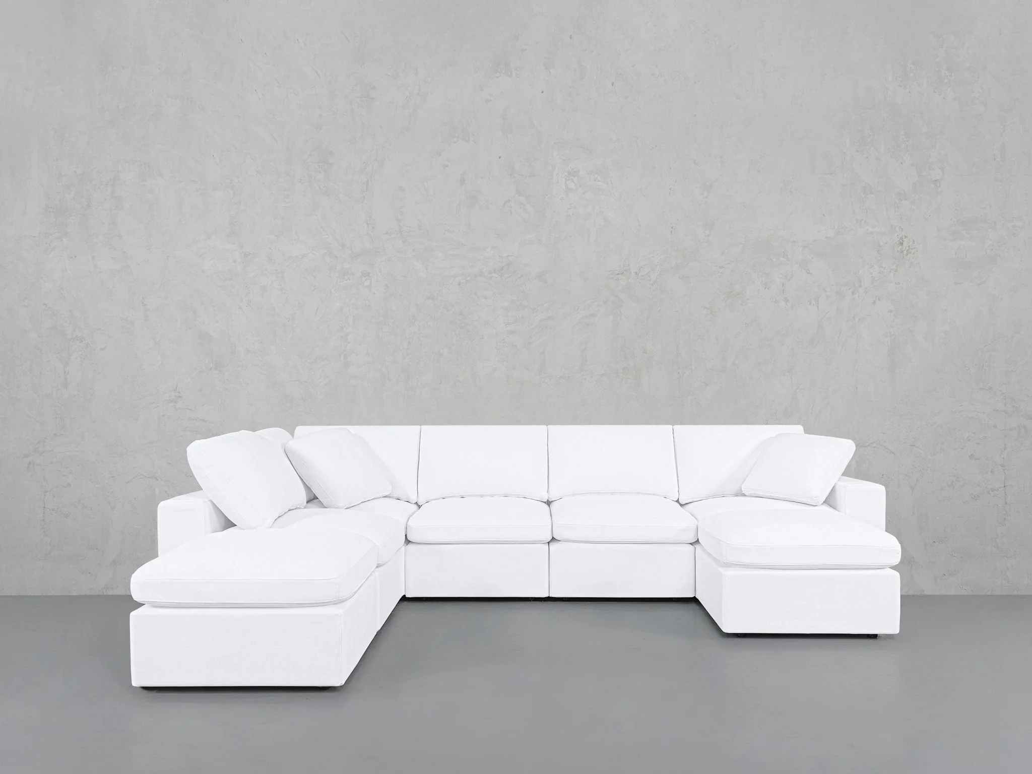 7-Seat Modular Chaise Corner Lounger Sectional - Image 4