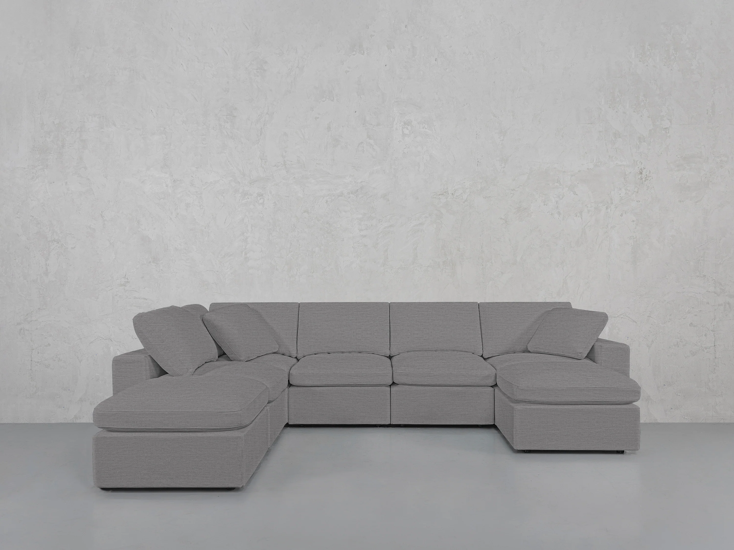 7-Seat Modular Chaise Corner Lounger Sectional - Image 76
