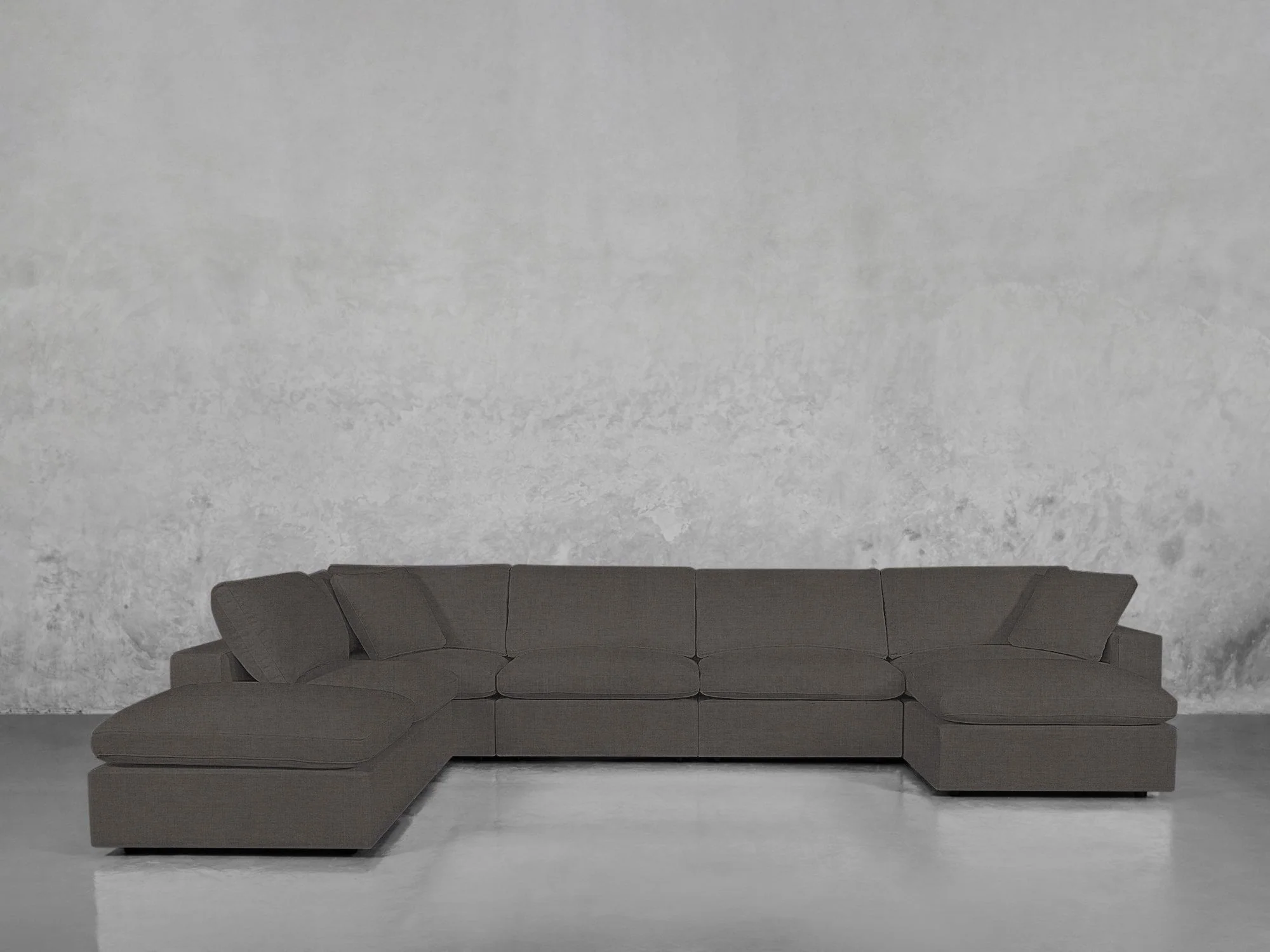 7-Seat Modular Chaise Corner Lounger Sectional - Image 84