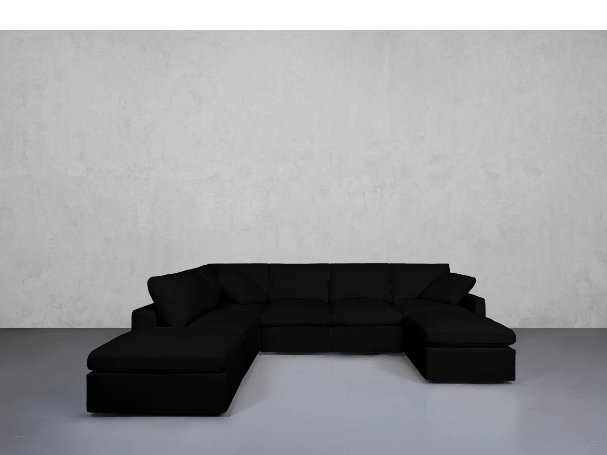 7-Seat Modular Chaise Corner Lounger Sectional (Thin Arm) - Image 116