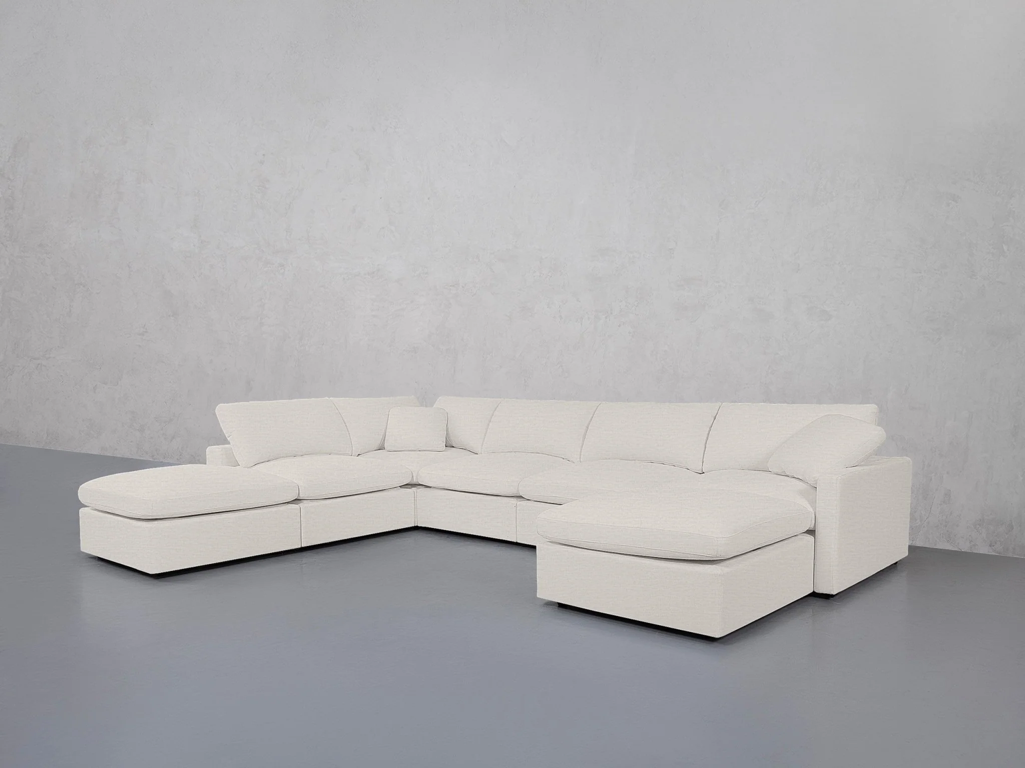 7-Seat Modular Chaise Corner Lounger Sectional (Thin Arm) - Image 16