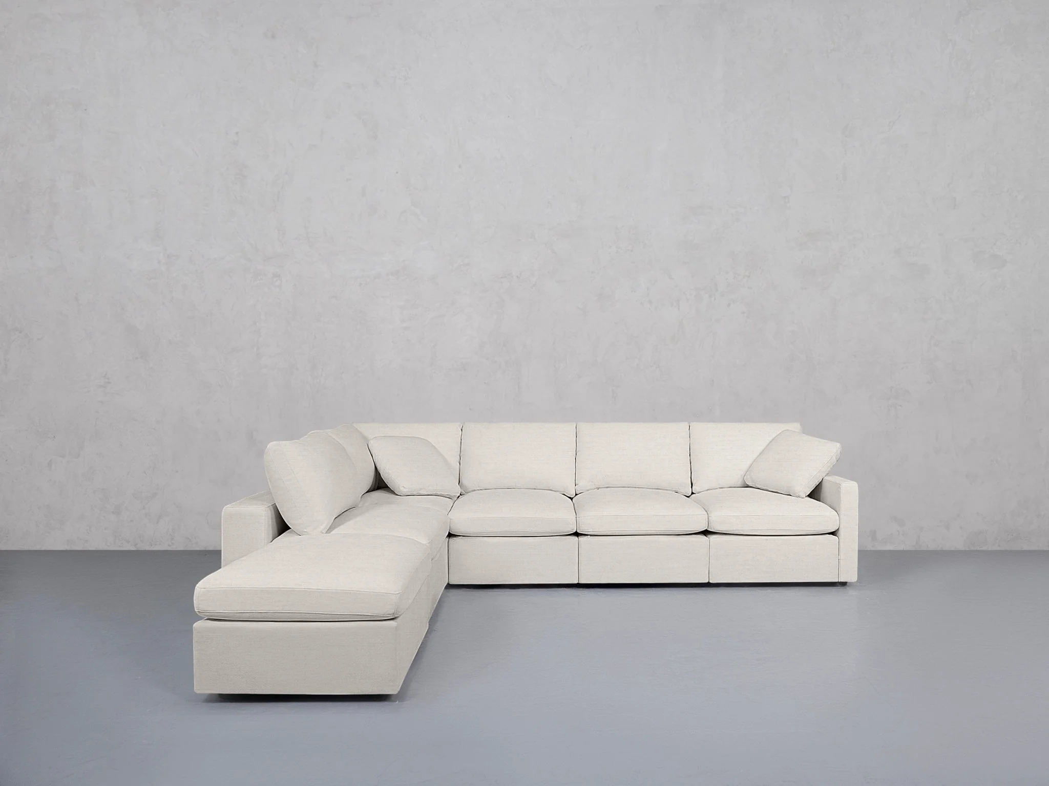 7-Seat Modular Chaise Corner Lounger Sectional (Thin Arm) - Image 18