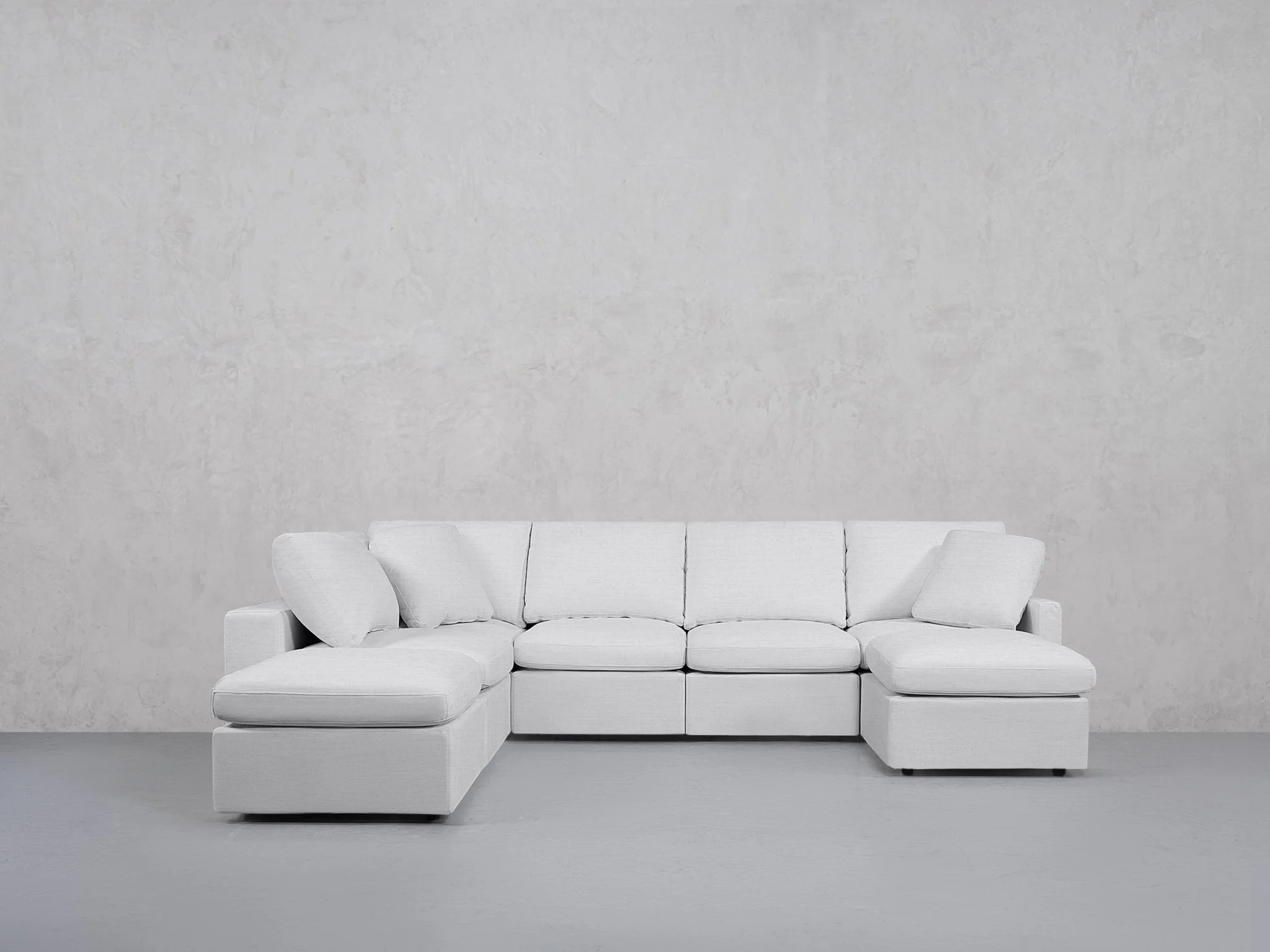 7-Seat Modular Chaise Corner Lounger Sectional (Thin Arm) - Image 24