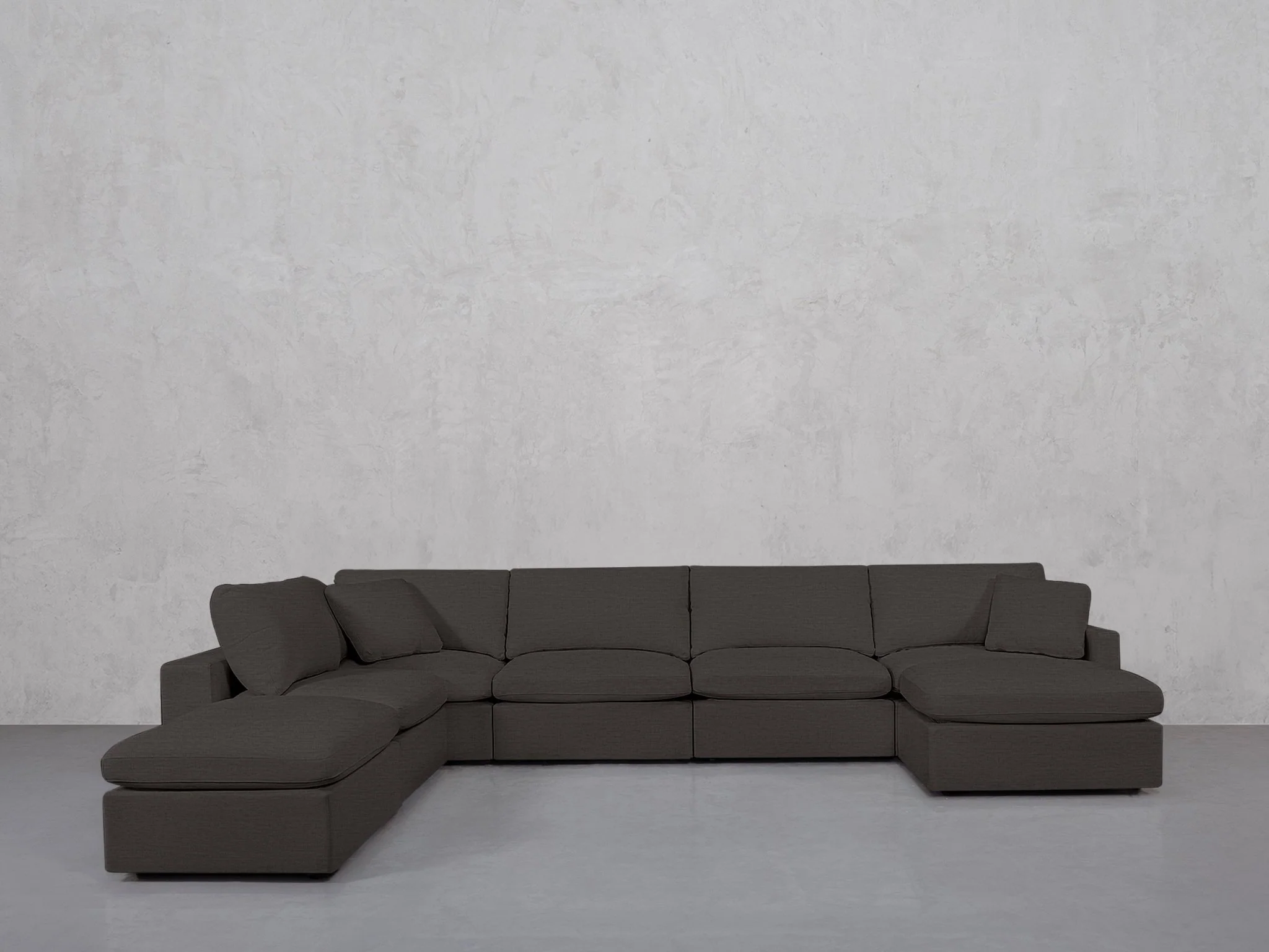 7-Seat Modular Chaise Corner Lounger Sectional (Thin Arm) - Image 29