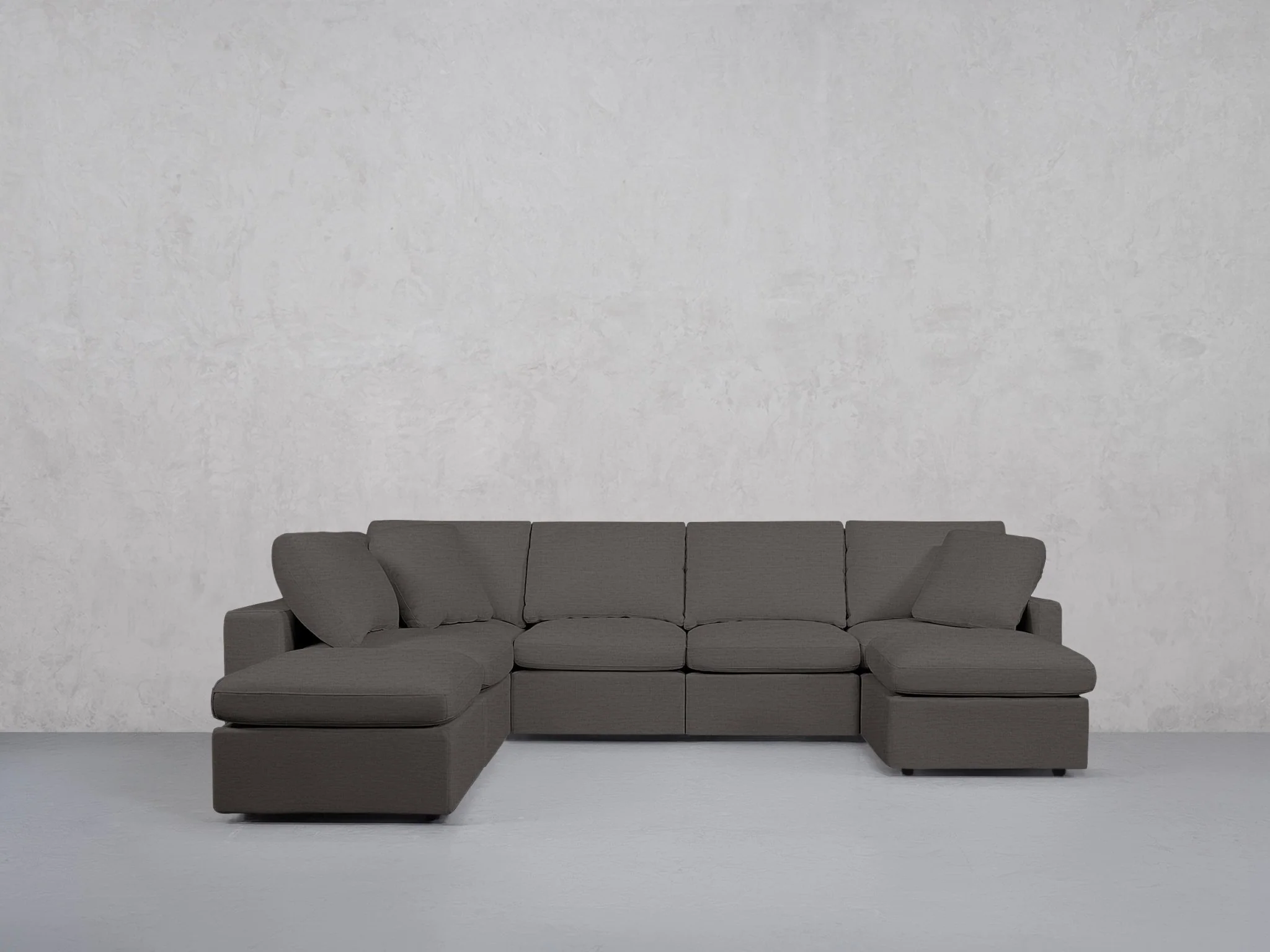 7-Seat Modular Chaise Corner Lounger Sectional (Thin Arm) - Image 31