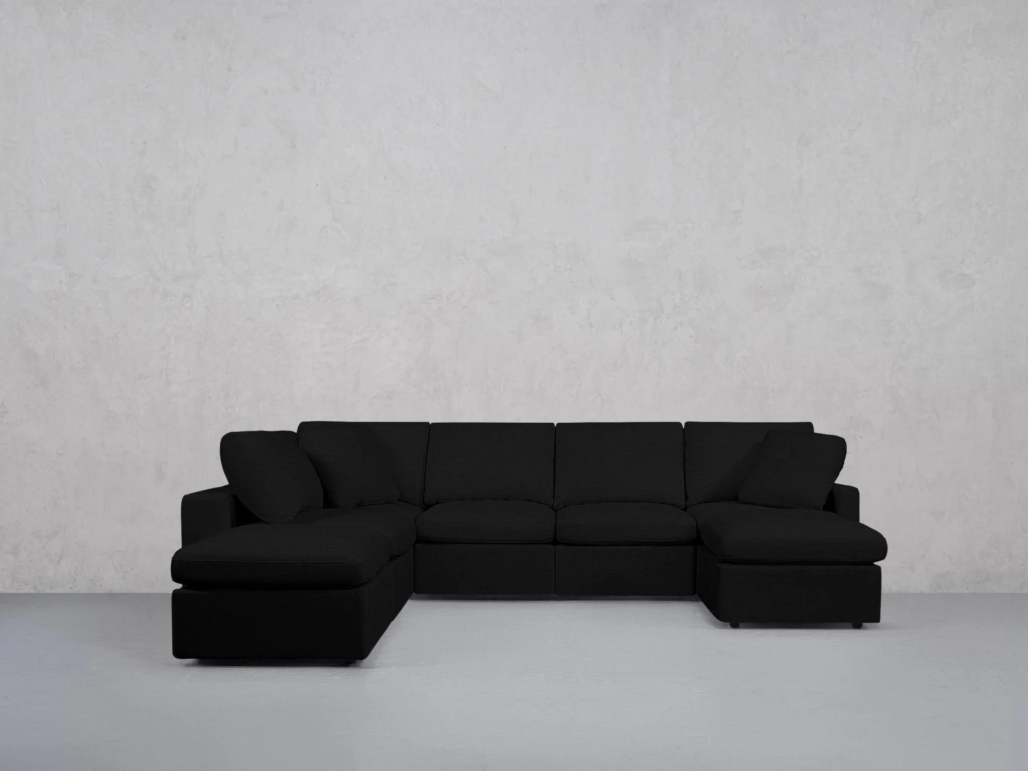 7-Seat Modular Chaise Corner Lounger Sectional (Thin Arm) - Image 38