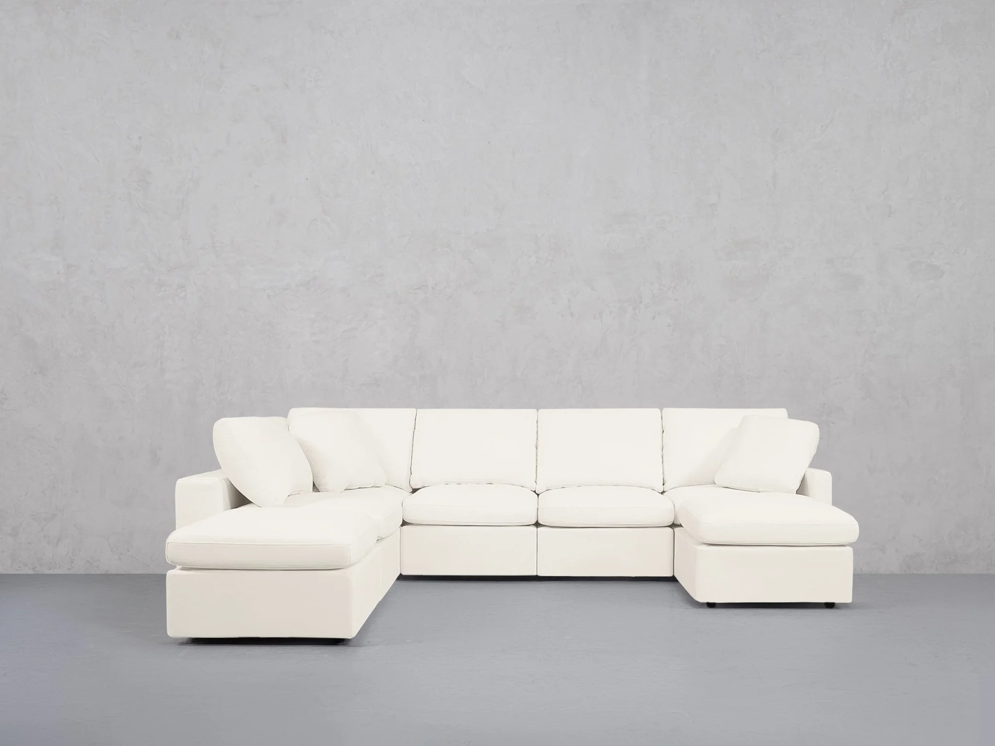 7-Seat Modular Chaise Corner Lounger Sectional (Thin Arm) - Image 45