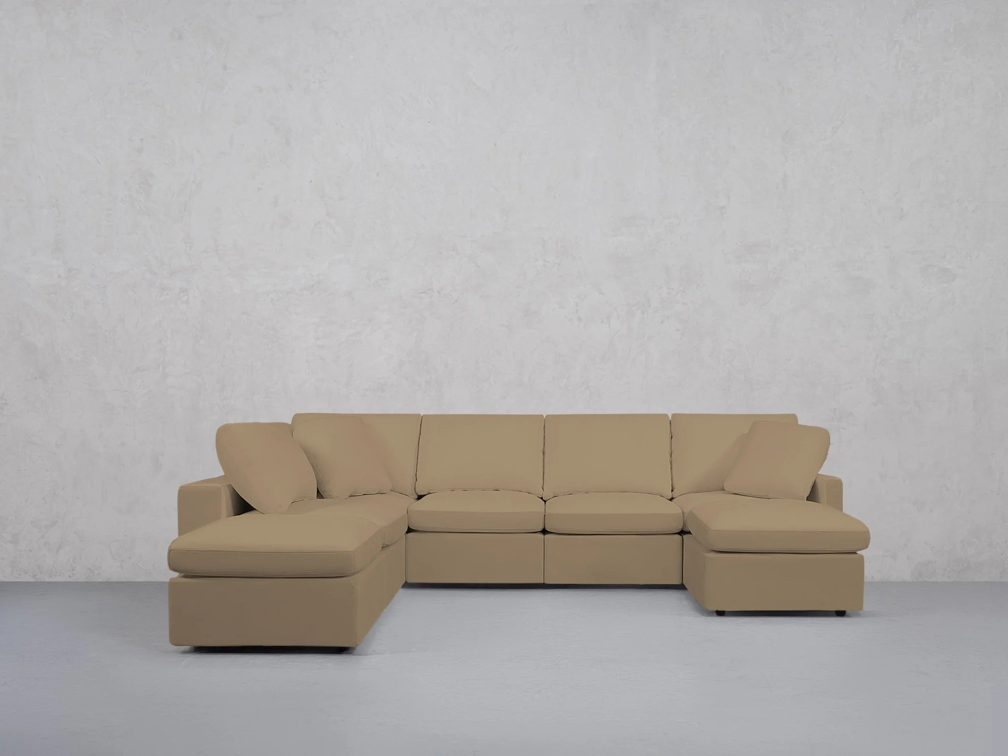 7-Seat Modular Chaise Corner Lounger Sectional (Thin Arm) - Image 59