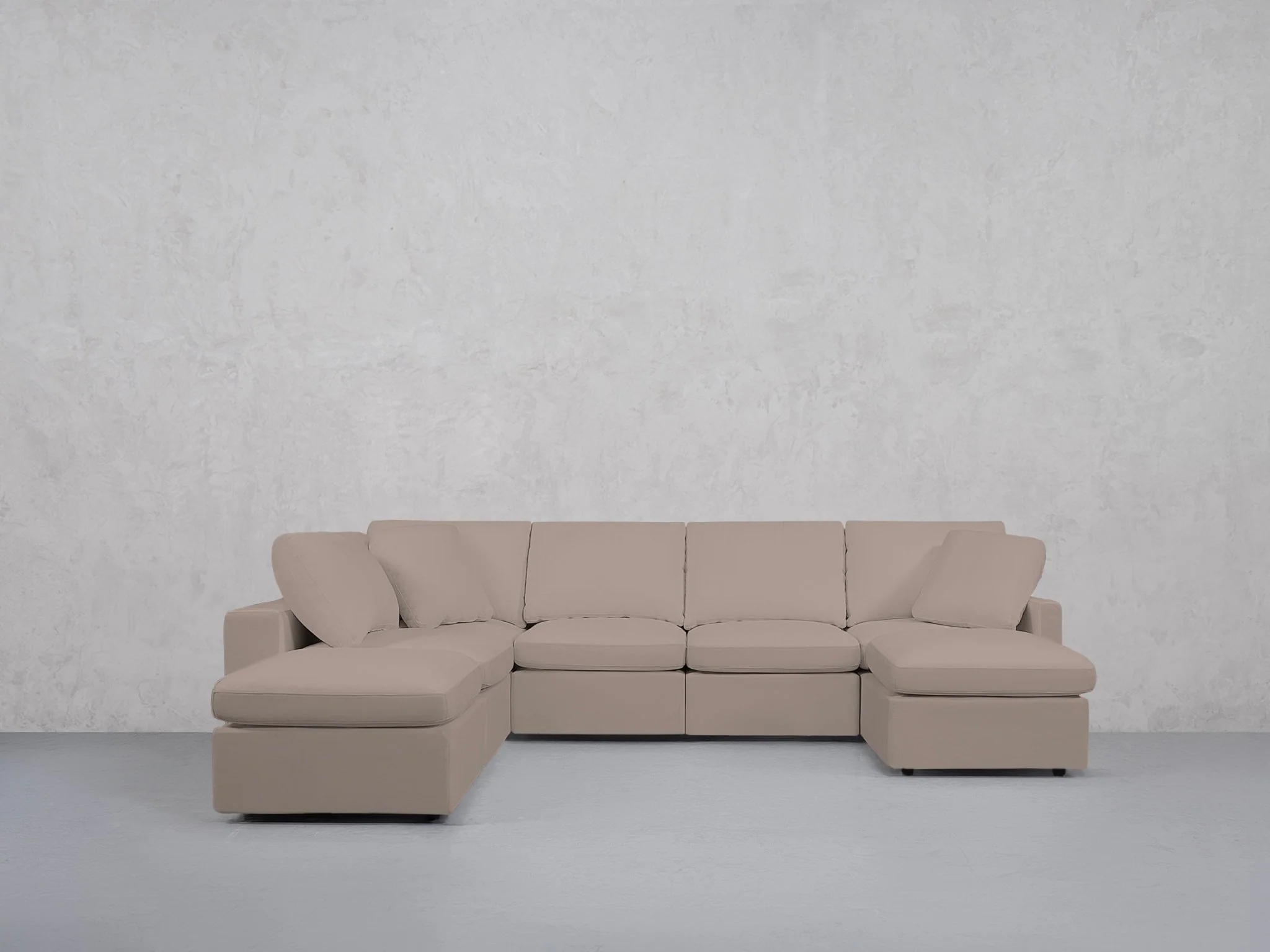 7-Seat Modular Chaise Corner Lounger Sectional (Thin Arm) - Image 66