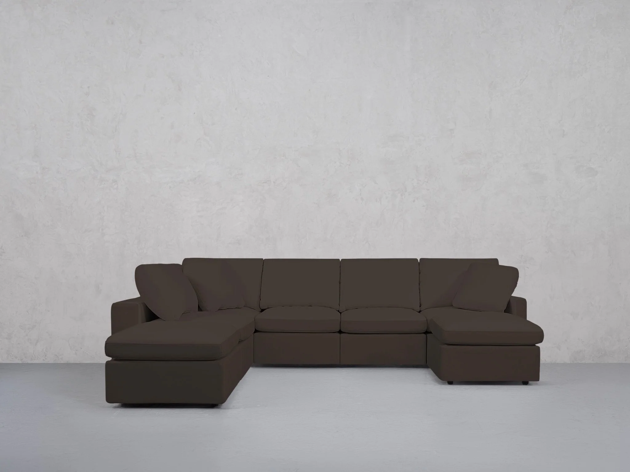 7-Seat Modular Chaise Corner Lounger Sectional (Thin Arm) - Image 73