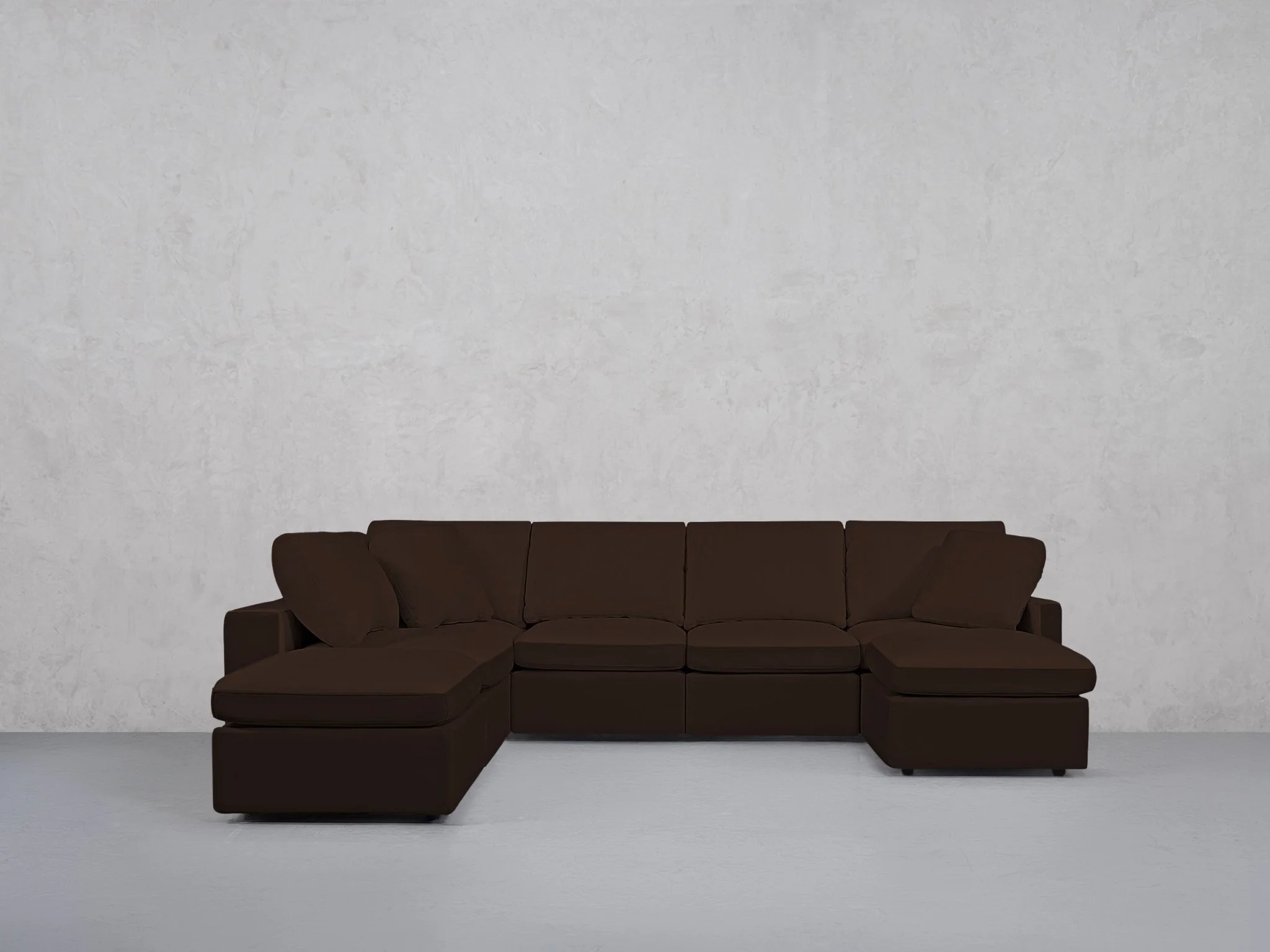 7-Seat Modular Chaise Corner Lounger Sectional (Thin Arm) - Image 80
